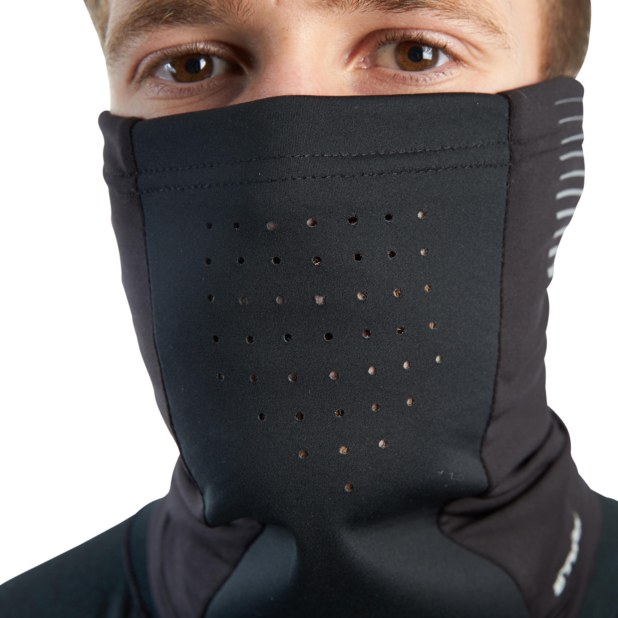 900 Windproof Cycling Neck Warmer - Black 3/5