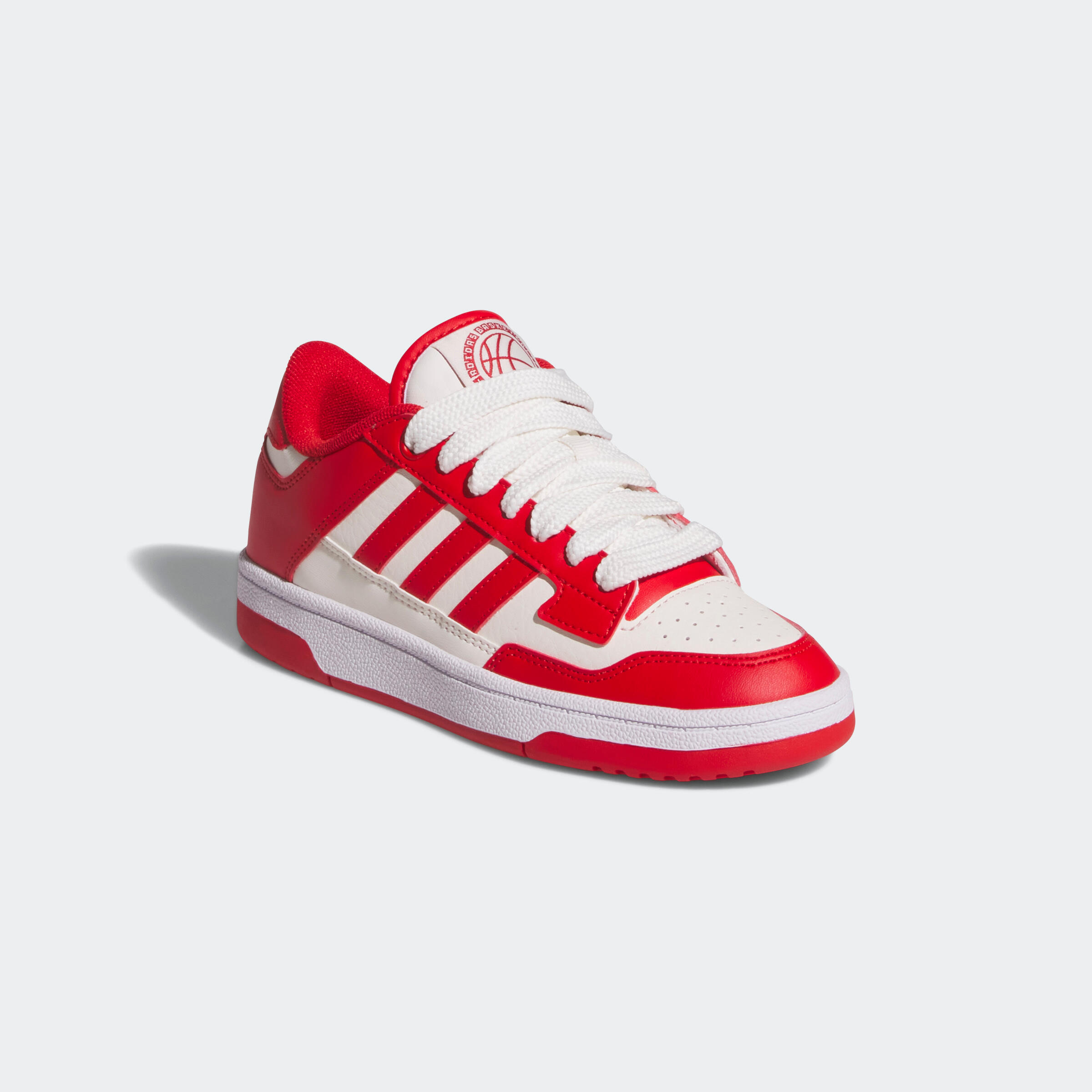 Kinderschoenen Rapid Court Low rood ADIDAS | Decathlon