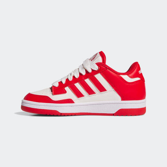 Scarpe da ginnastica ADIDAS bambino RAPID COURT LOW con lacci rosse