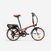 Vélo pliant électrique e fold 500 rouge brique