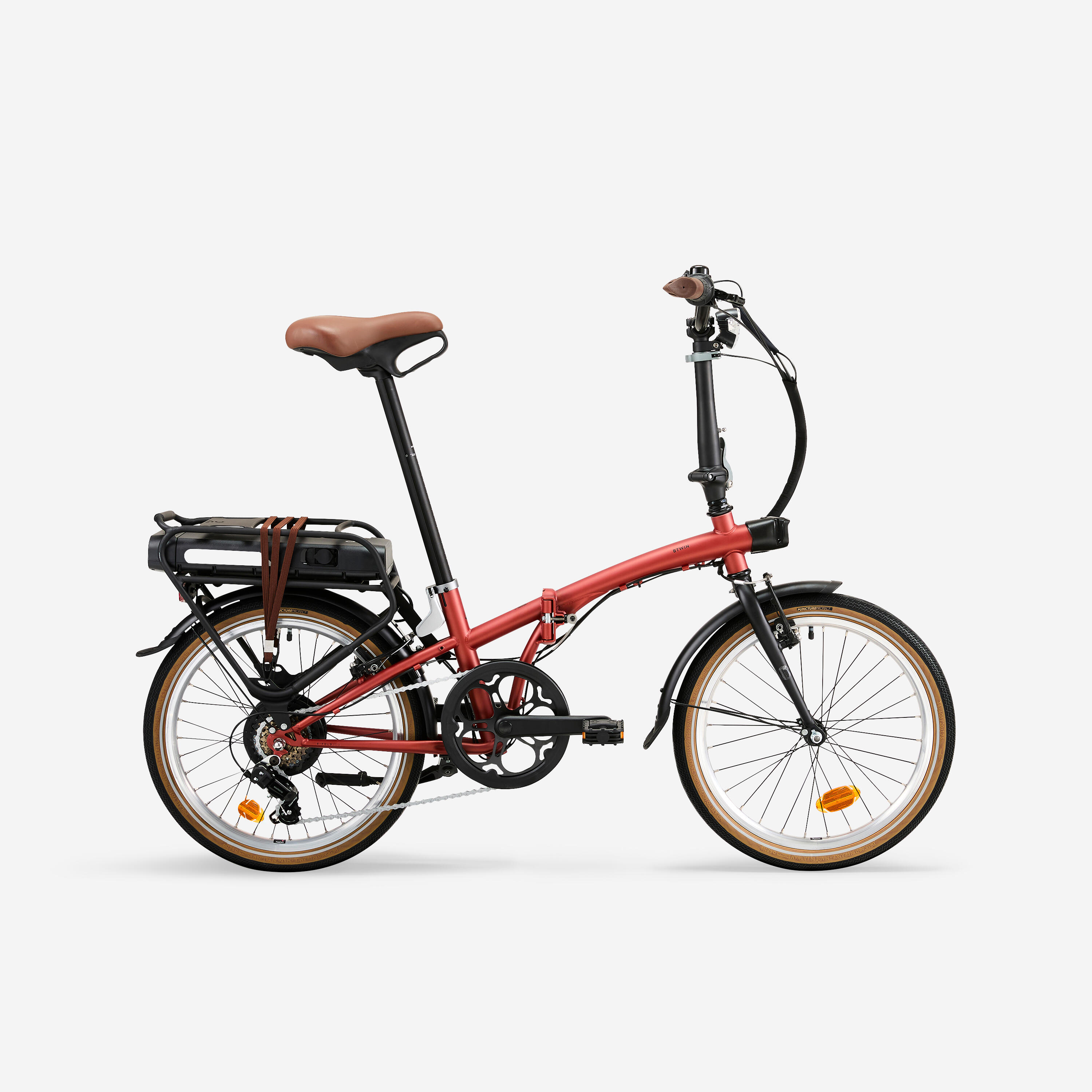 Rower elektryczny składany Btwin E Fold 500