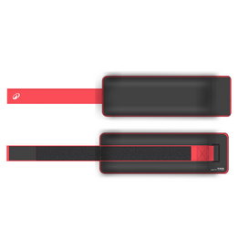 Bracelets lestés avec boucle aquagym 2 x 1kg, orange