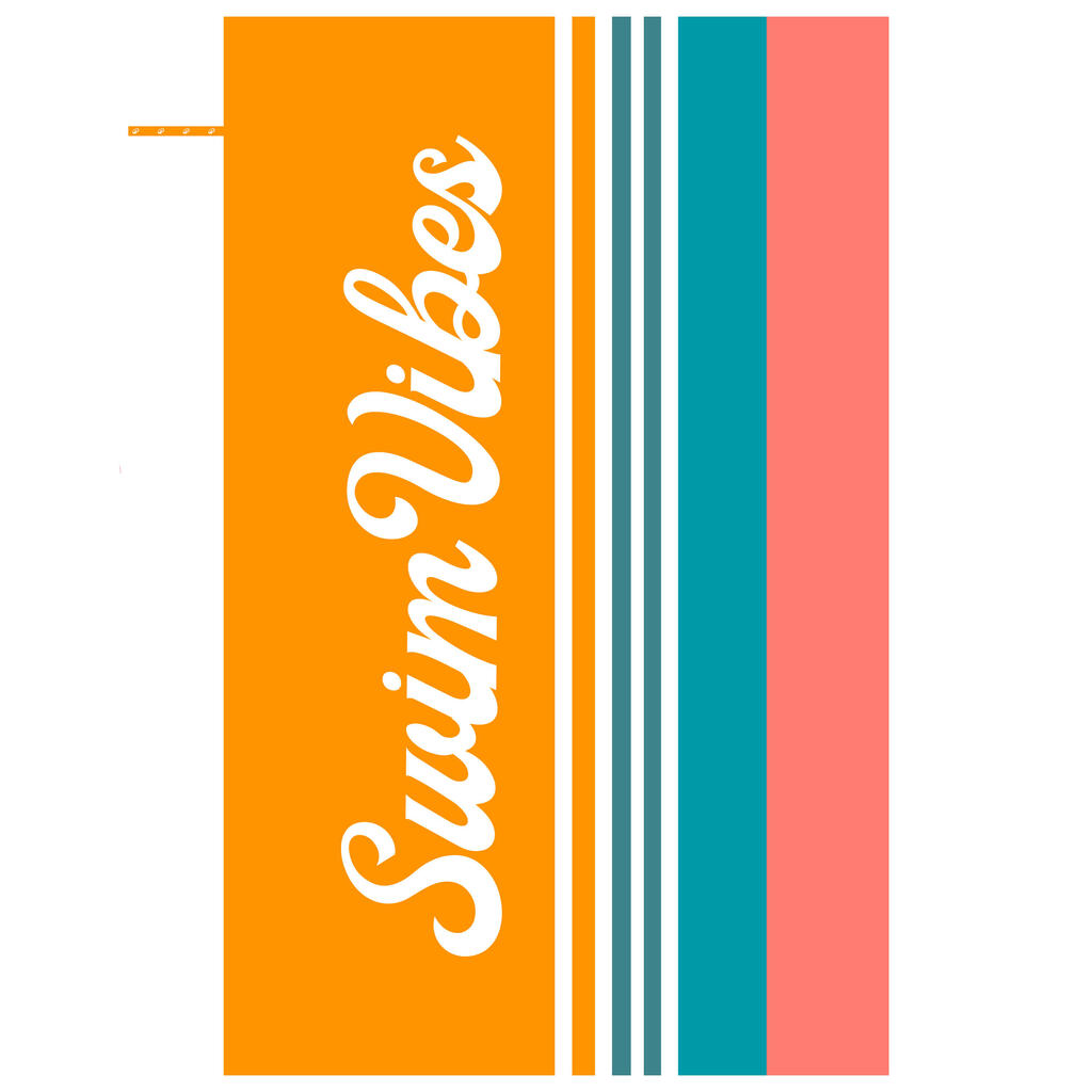 Serviette de bain microfibre taille XL 110 x 175 cm, imprimé summer jaune