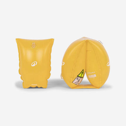 Brassards piscine enfant 30kg-60kg, jaune