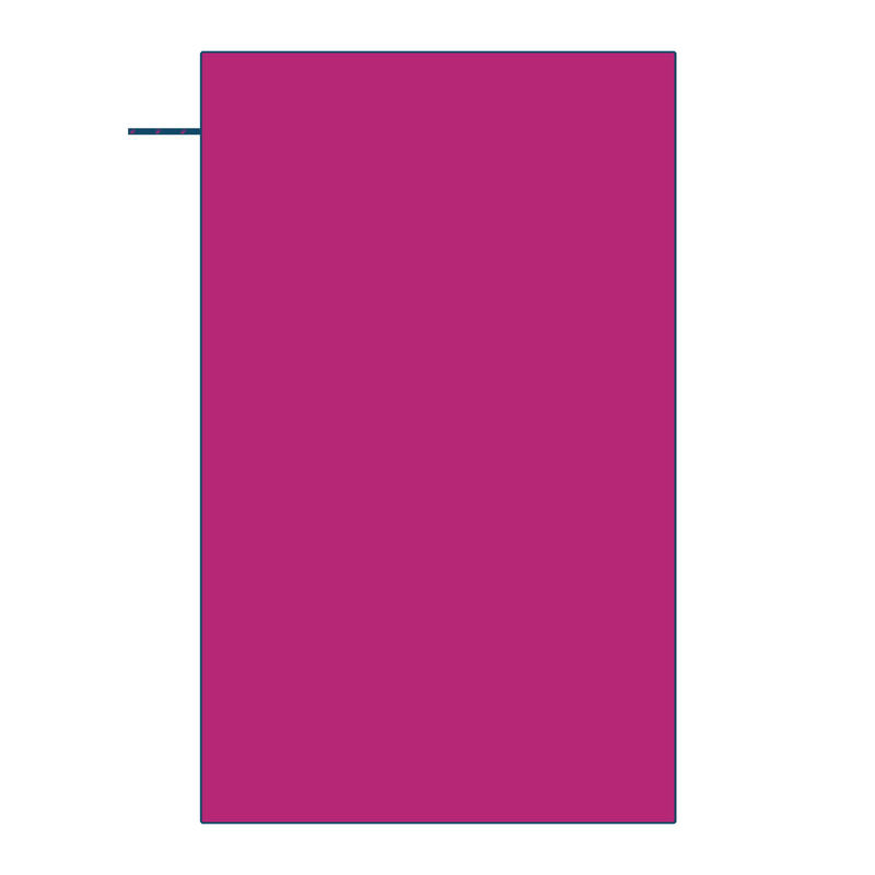 Prosop Microfibră mărimea L 80 x 130 cm Negru