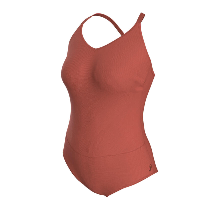 Costum întreg înot Lila Bleumarin Damă