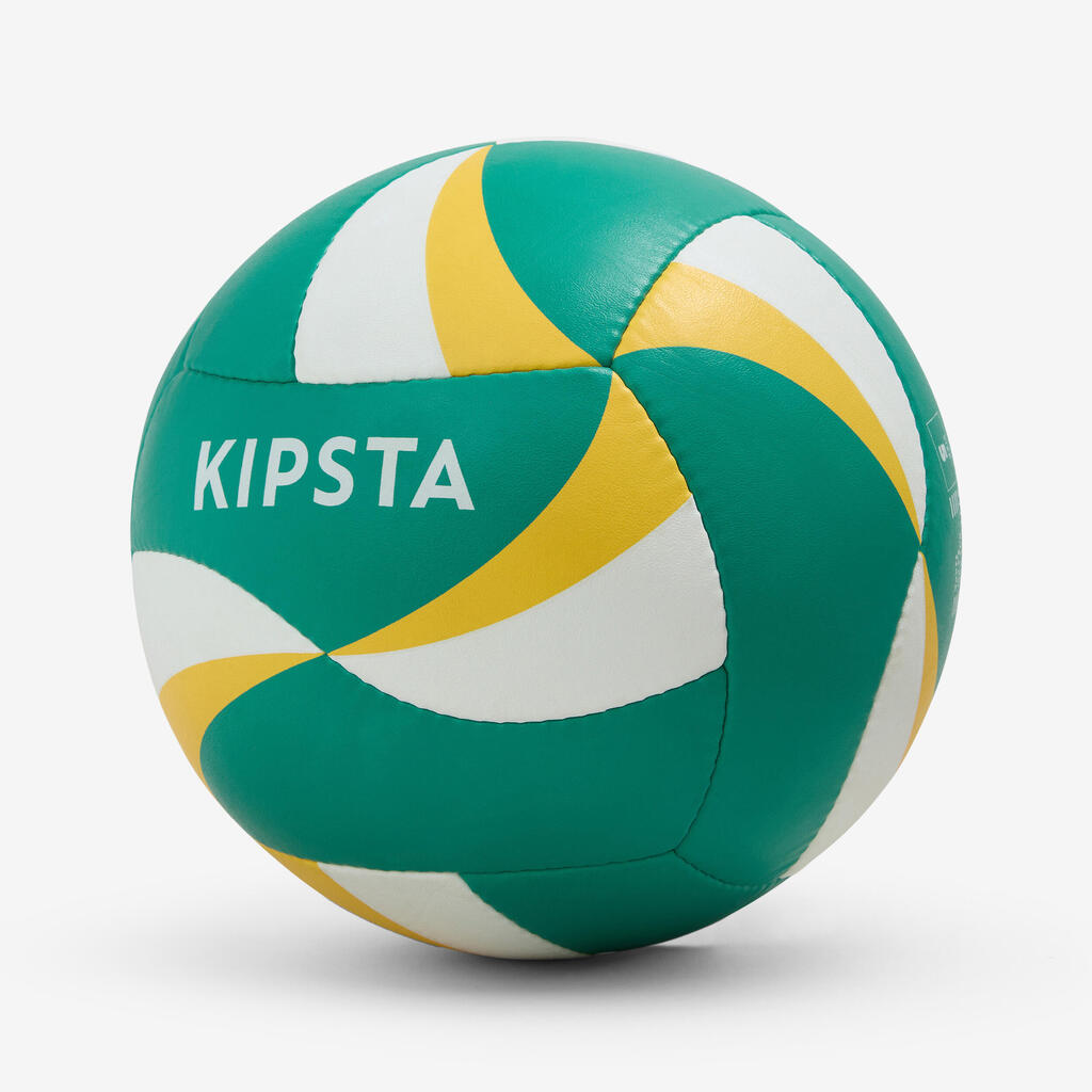 Ballon de beach volley BV900 vert et jaune