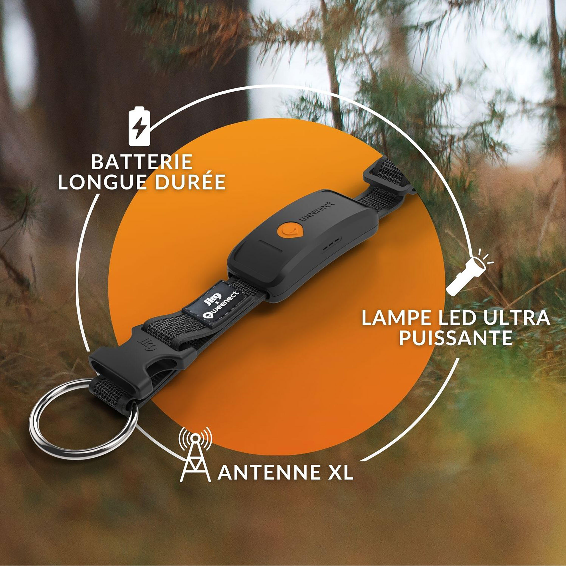 Hondenhalsband met gps XT 7/10