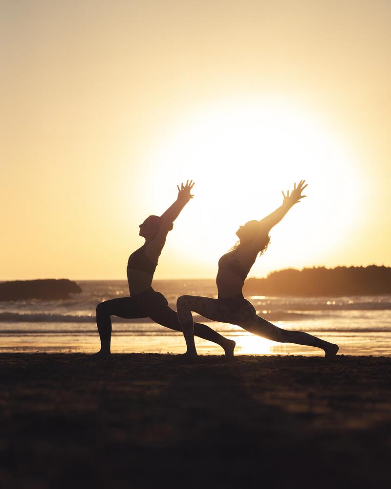 Sports Page Article Card Yoga