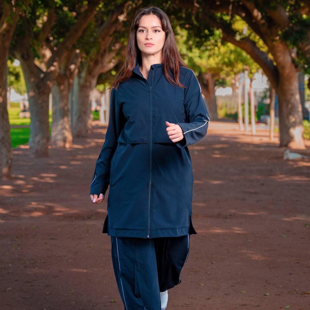 Veste Dry Covered Bleu F Noir
