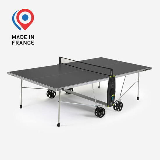TABLE DE PING PONG EXTÉRIEURE REFLEX GRISE