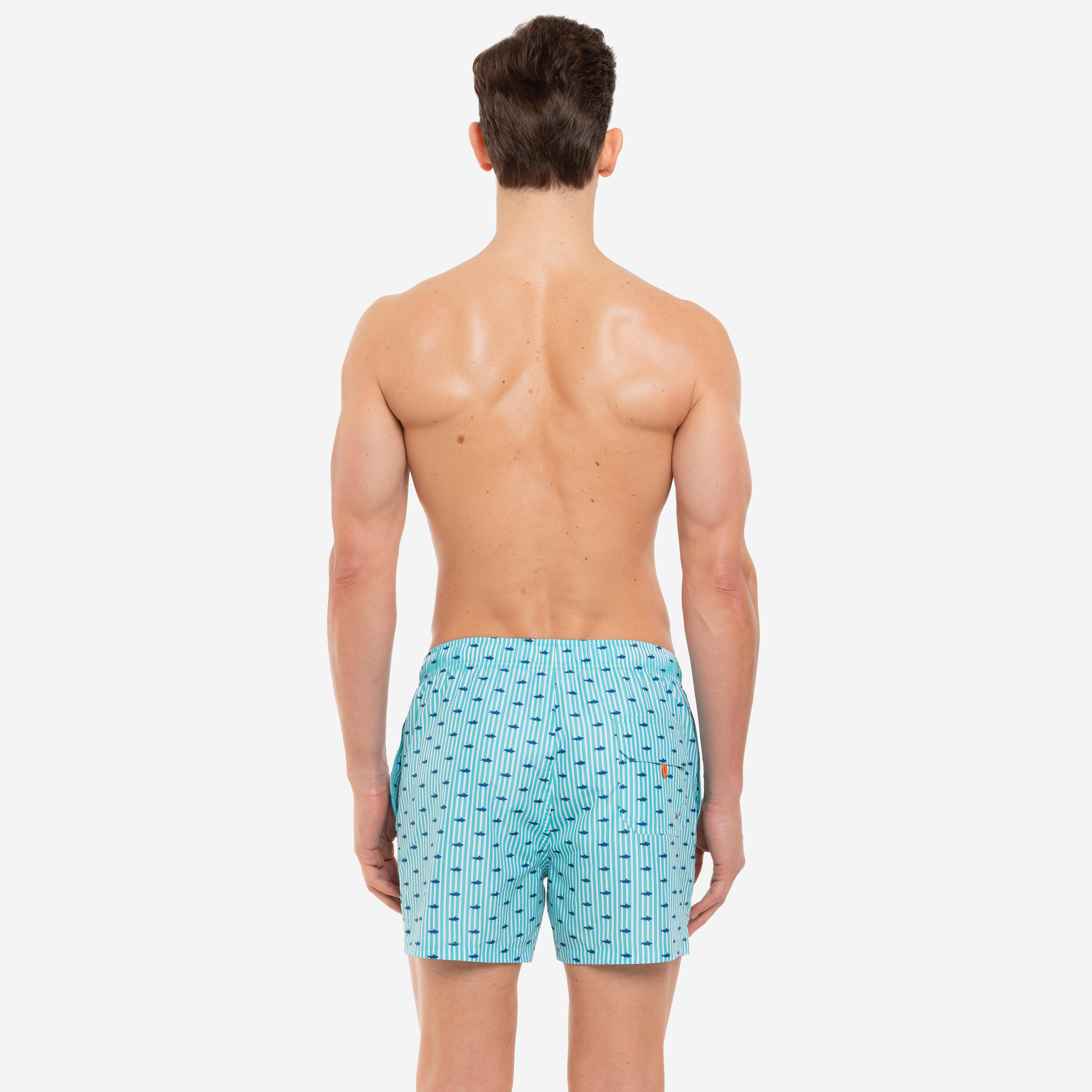 Costume mare uomo boxer Sharks Le Blu 8/8