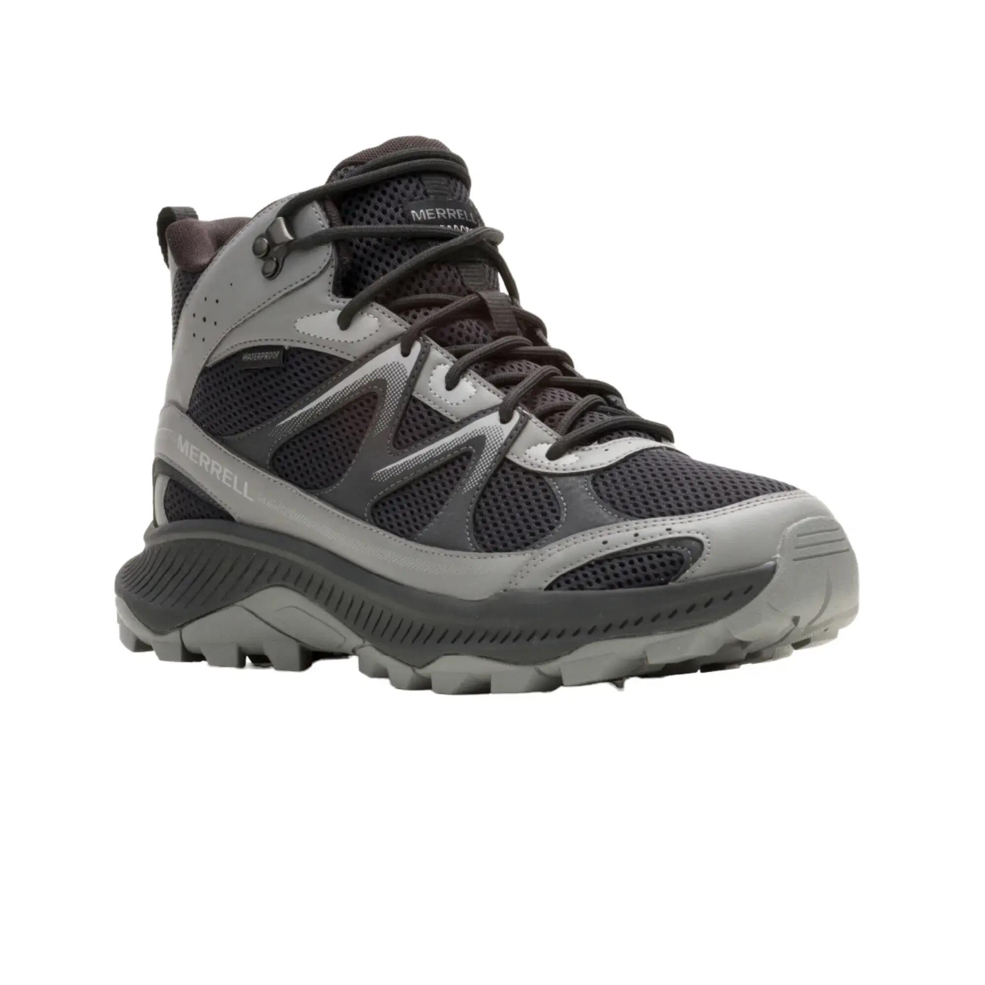 Botas impermeables de senderismo Mujer Merrel Tempo Exp gris 5/6