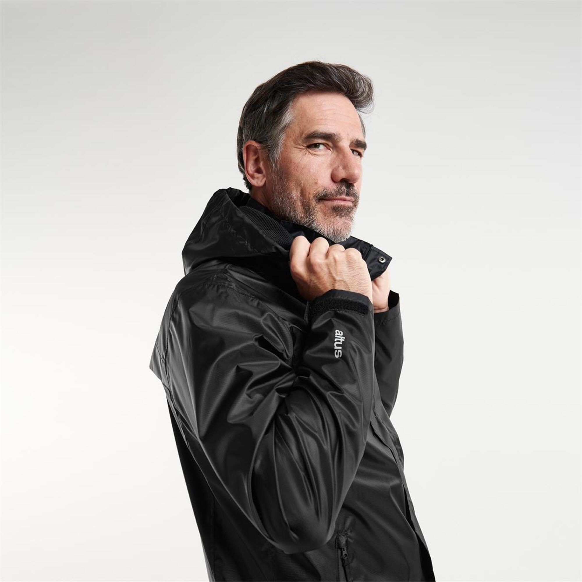 CD- Chaqueta impermeable de montaña y trekking con capucha Hombre Altus Rodas 2/2