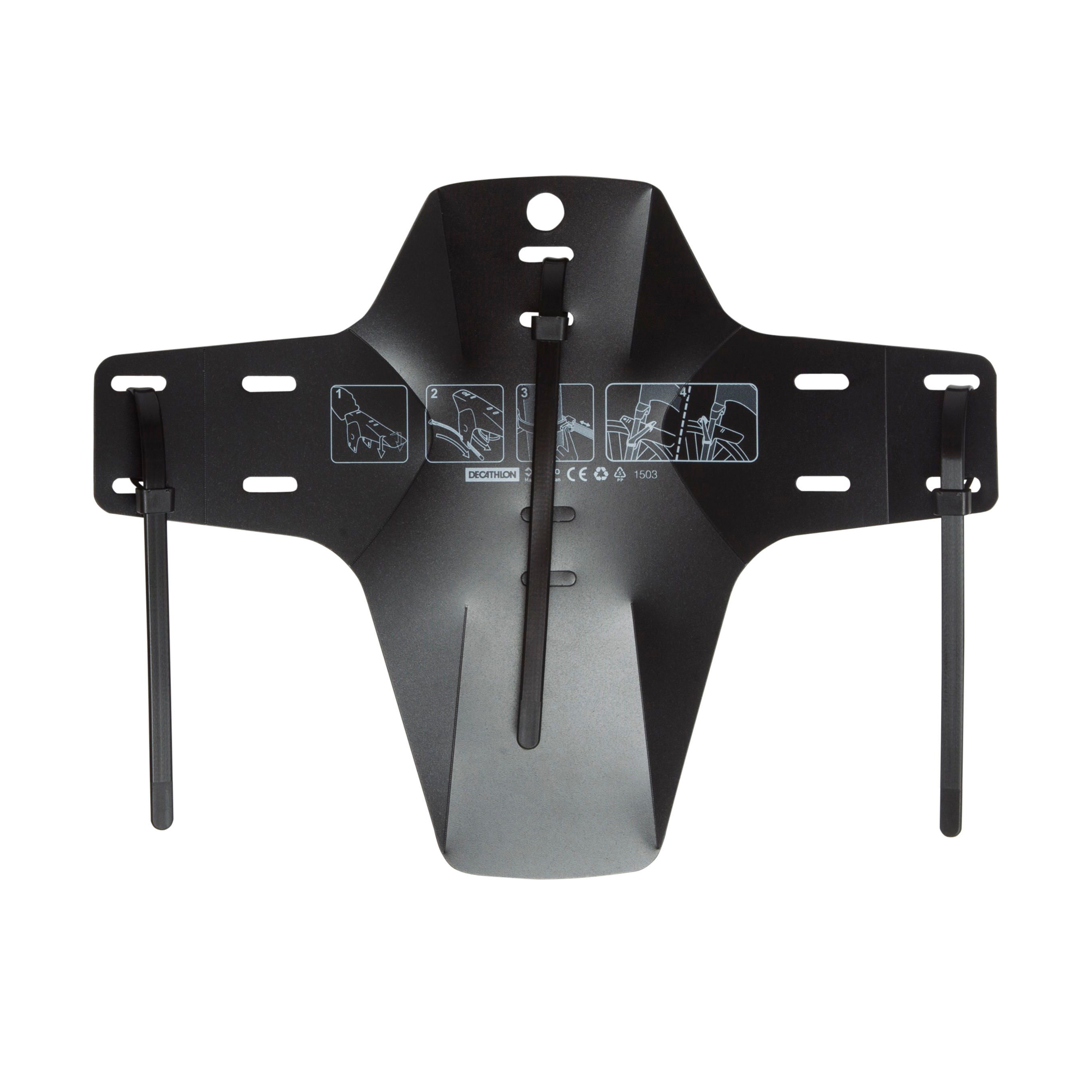 Flash Mountain Bike Mudguard - Black - ROCKRIDER