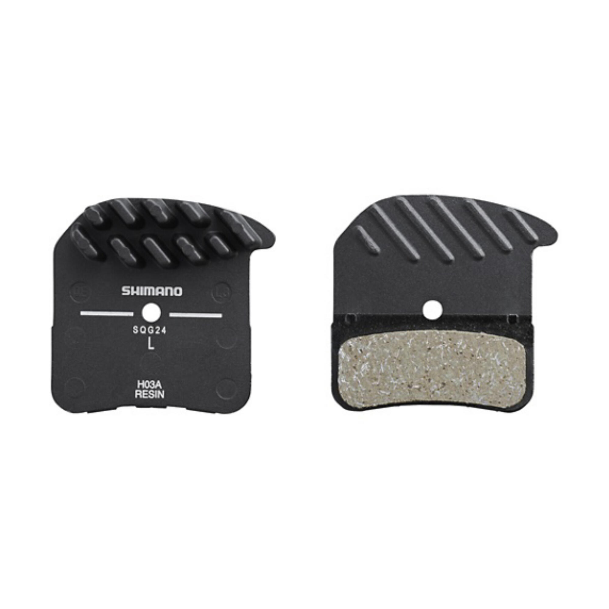 Pastillas de Freno Shimano H03A Resina con Aletas 2/3