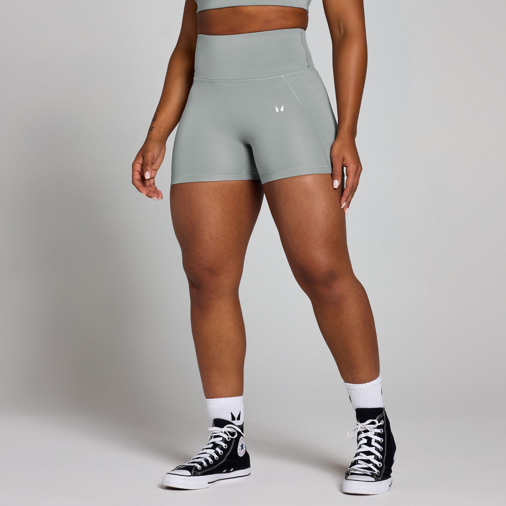 MYPROTEIN Women's Origin Graphic Training Shorts - Fossil Grey
