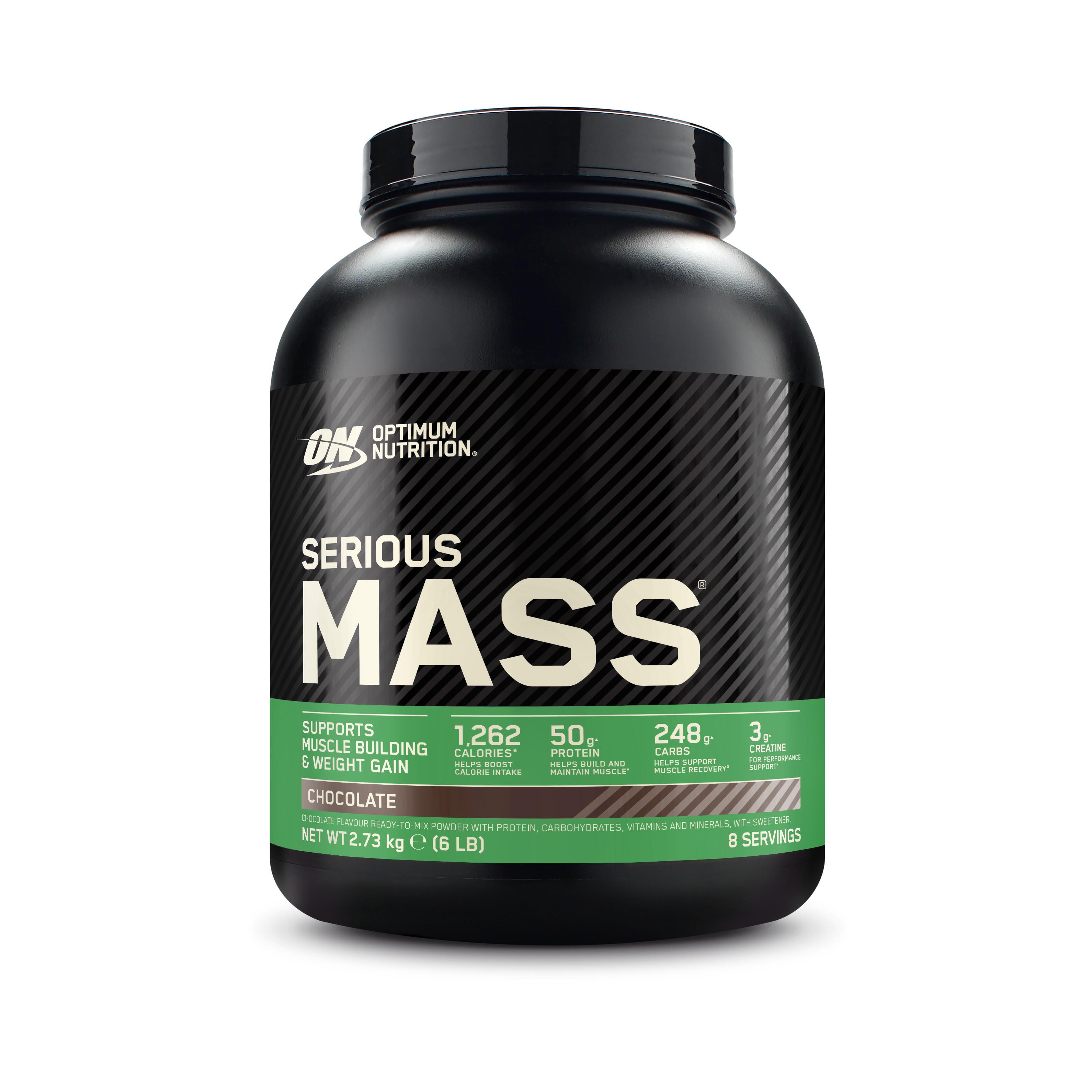 Serious mass chocolate 2.7kg OPTIMUM NUTRITION | Decathlon