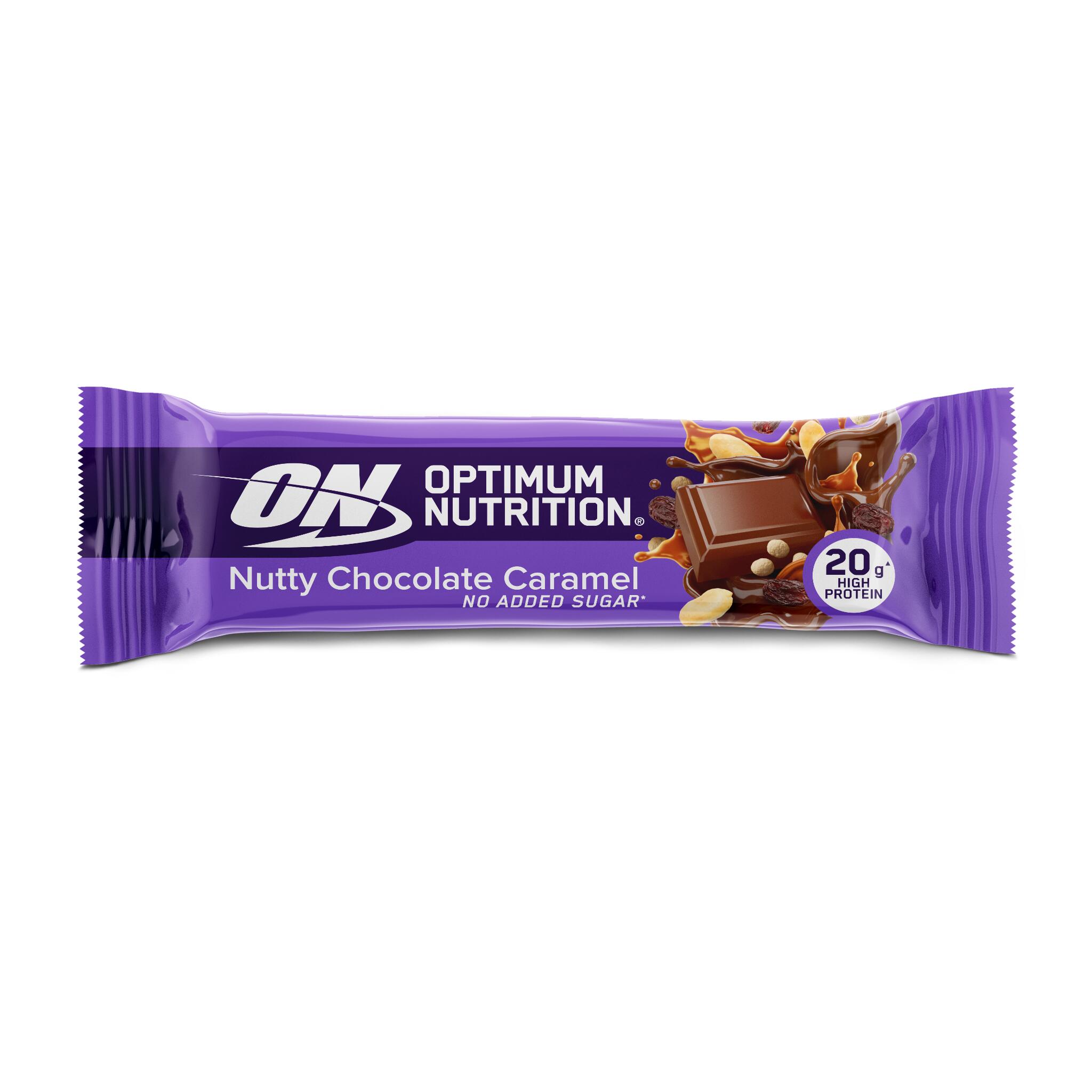 OPTIMUM NUTRITION Nutty Chocolate Caramel Protein Bar