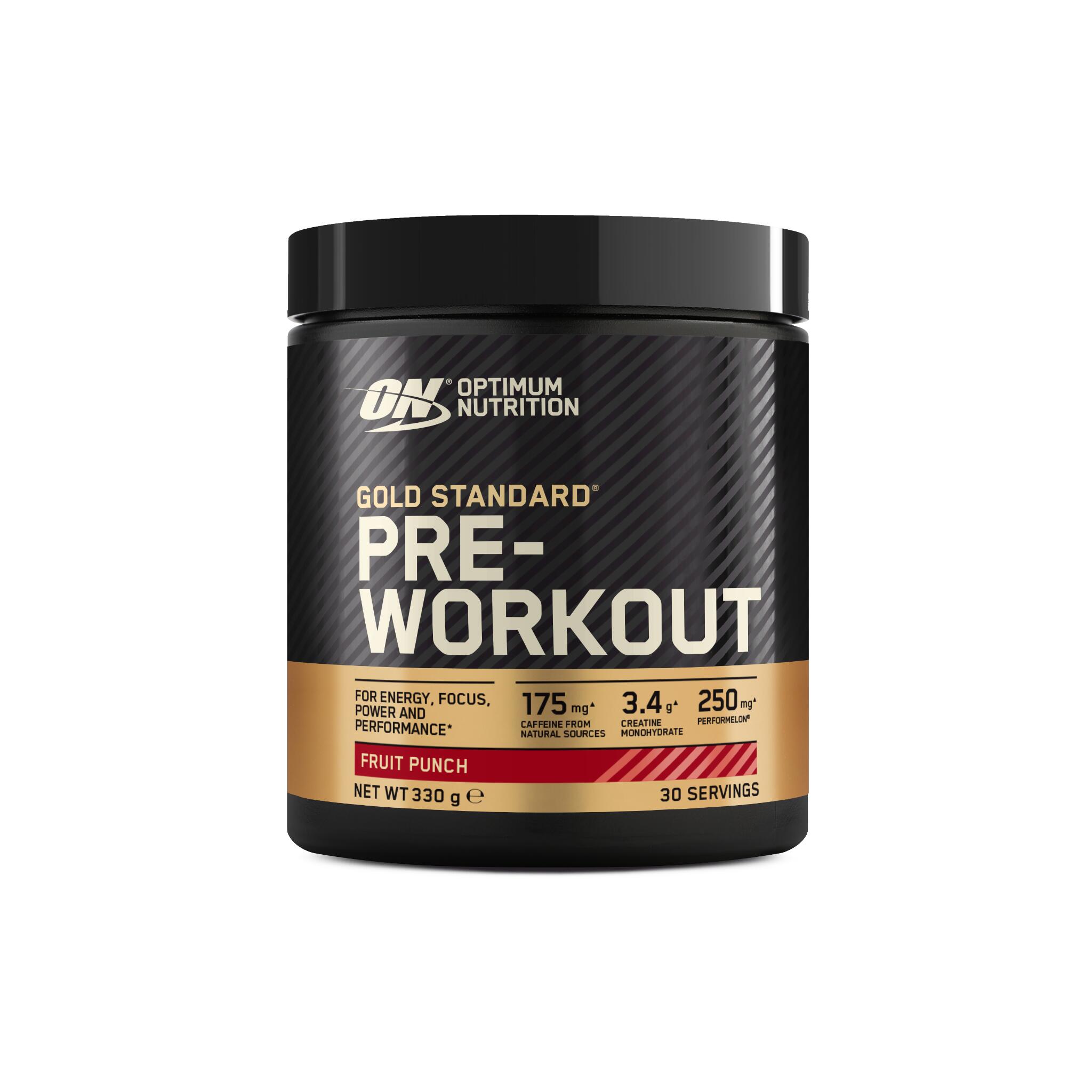 Gold Standard Pre-Workout 330 g - Fruit Punch 1/3