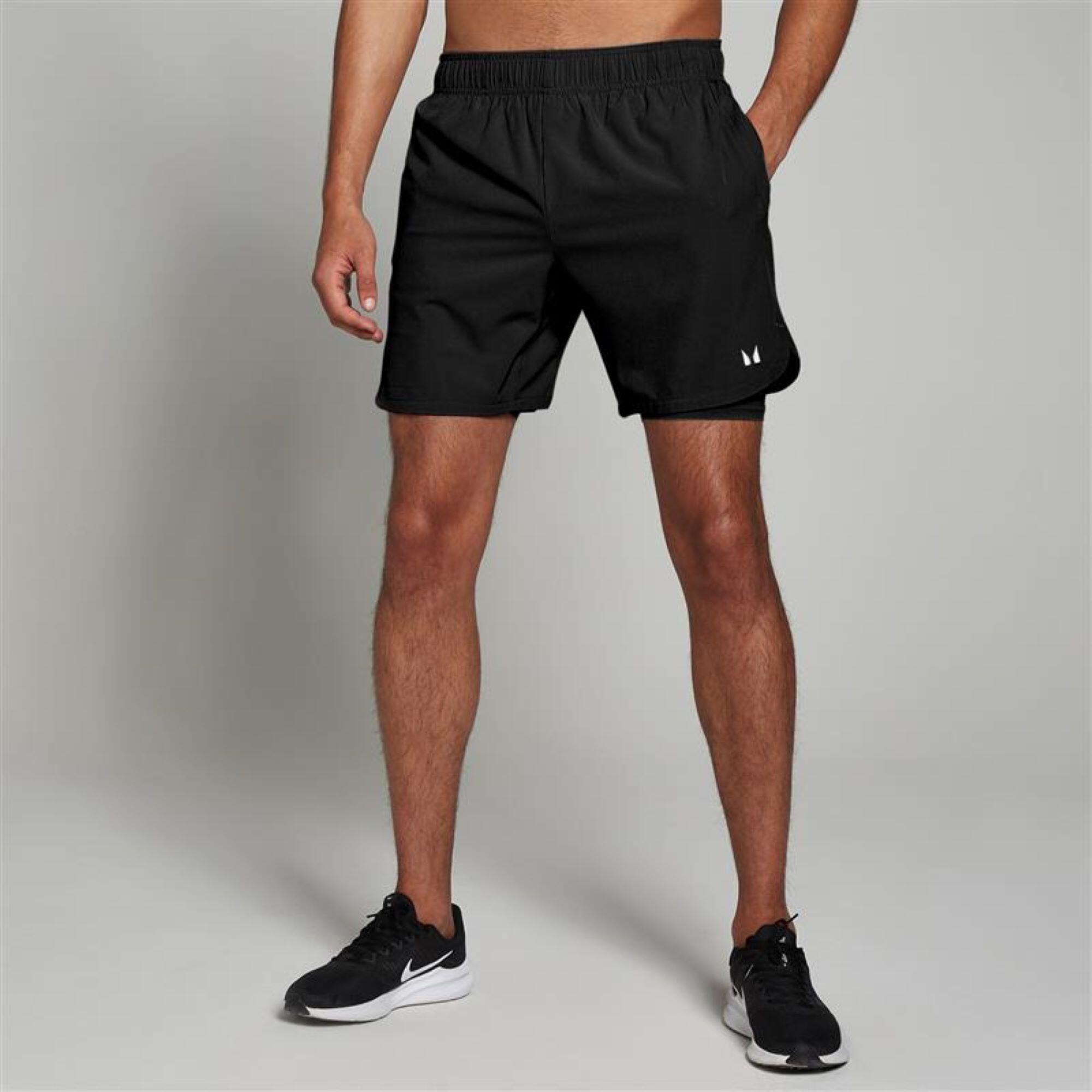 MYPROTEIN Men's Woven Training Shorts - Black