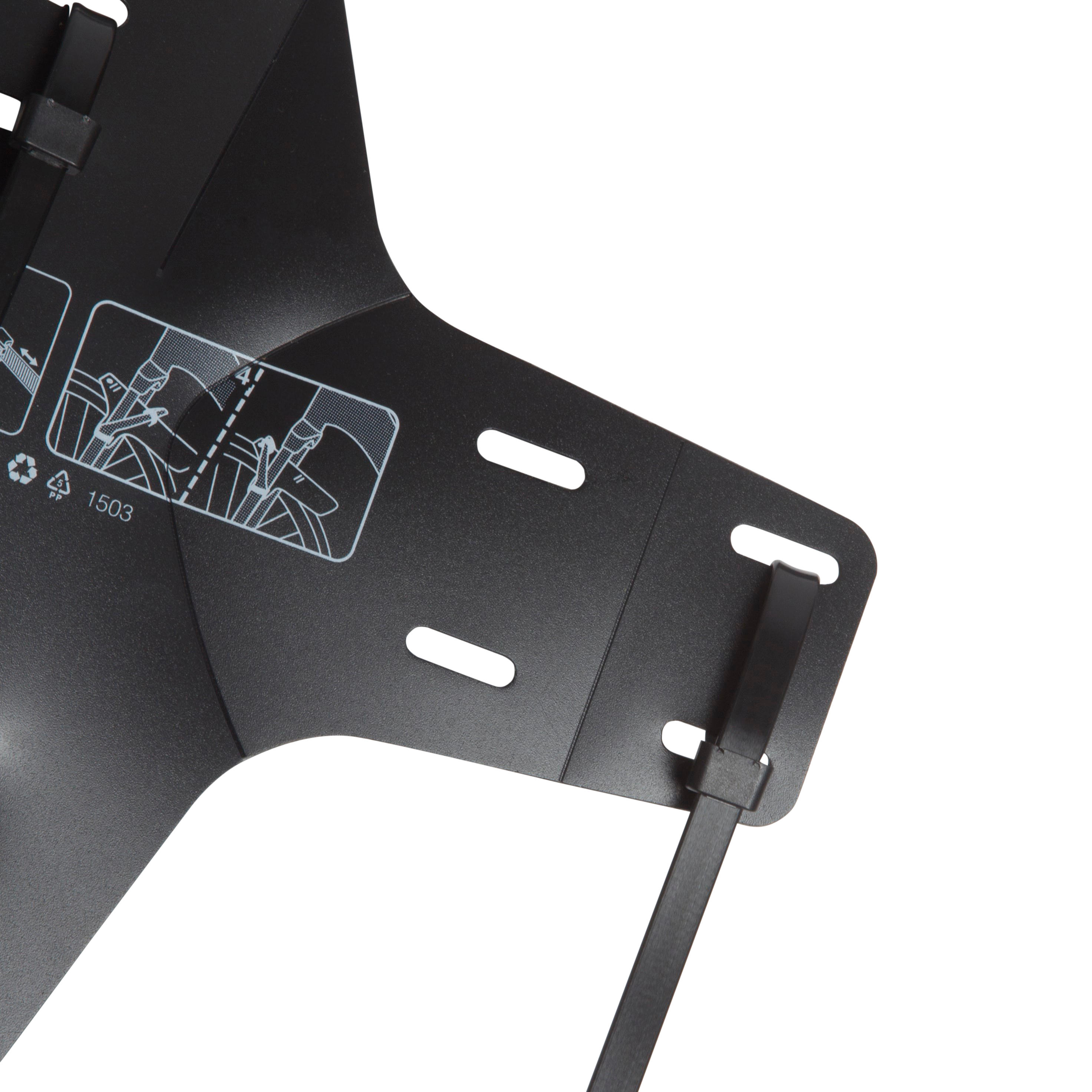 Flash Mountain Bike Mudguard - Black - ROCKRIDER