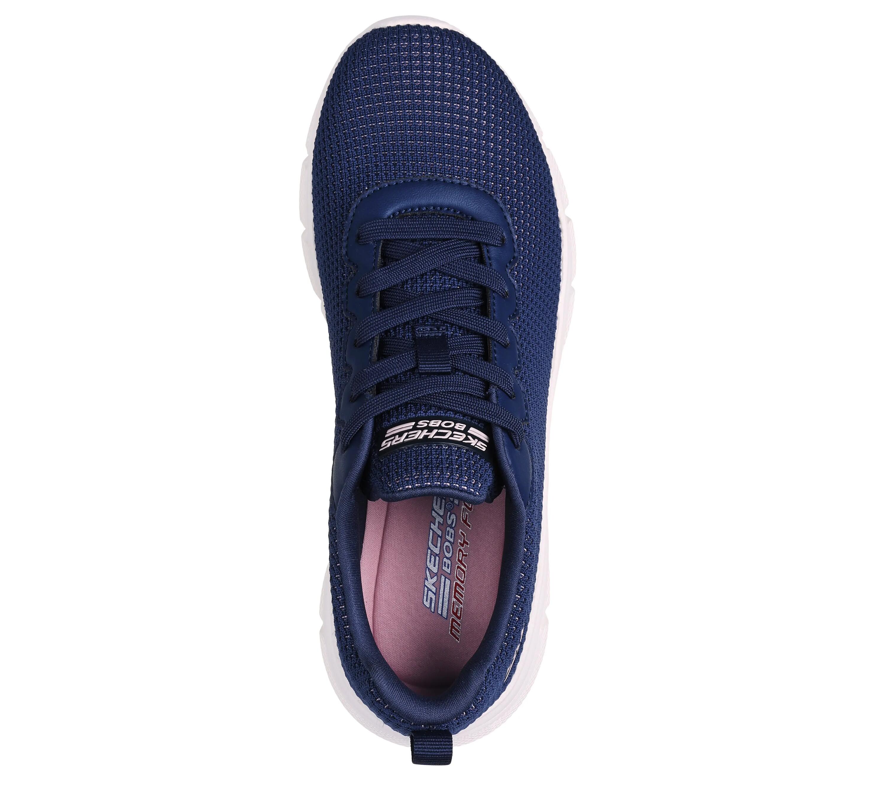 Încălțăminte Skechers Bobs B Flex damă bleumarin 3/4