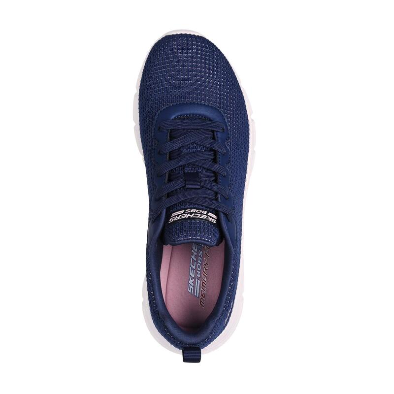 Încălțăminte Skechers Bobs B Flex damă bleumarin