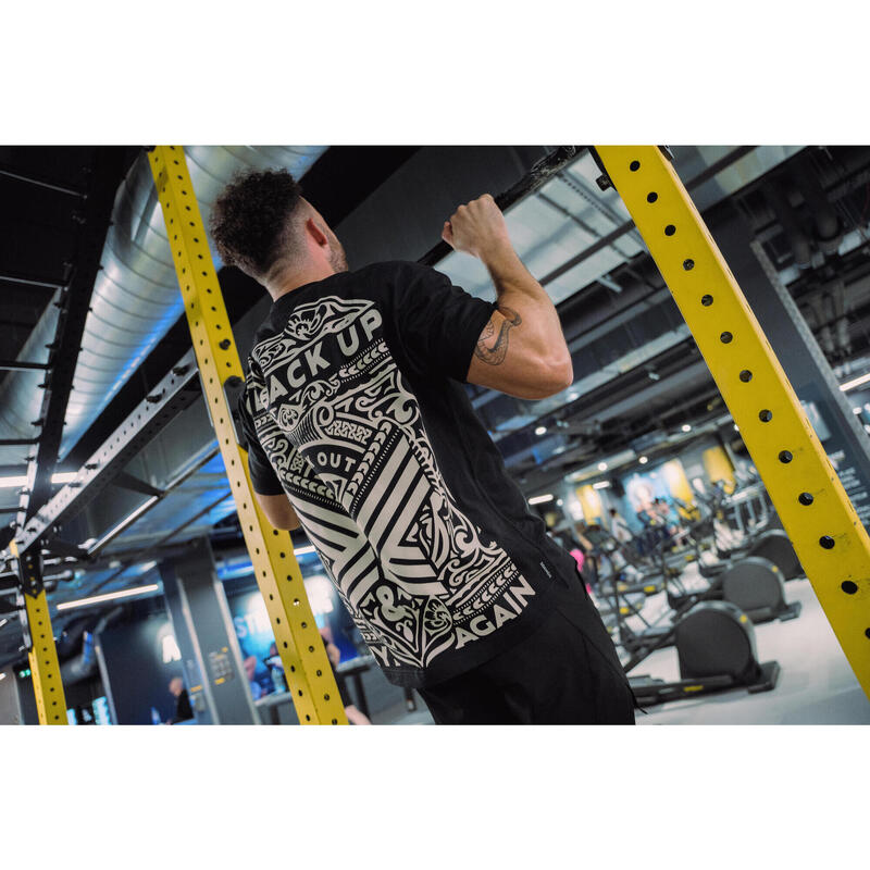 Pánské fitness tričko volné