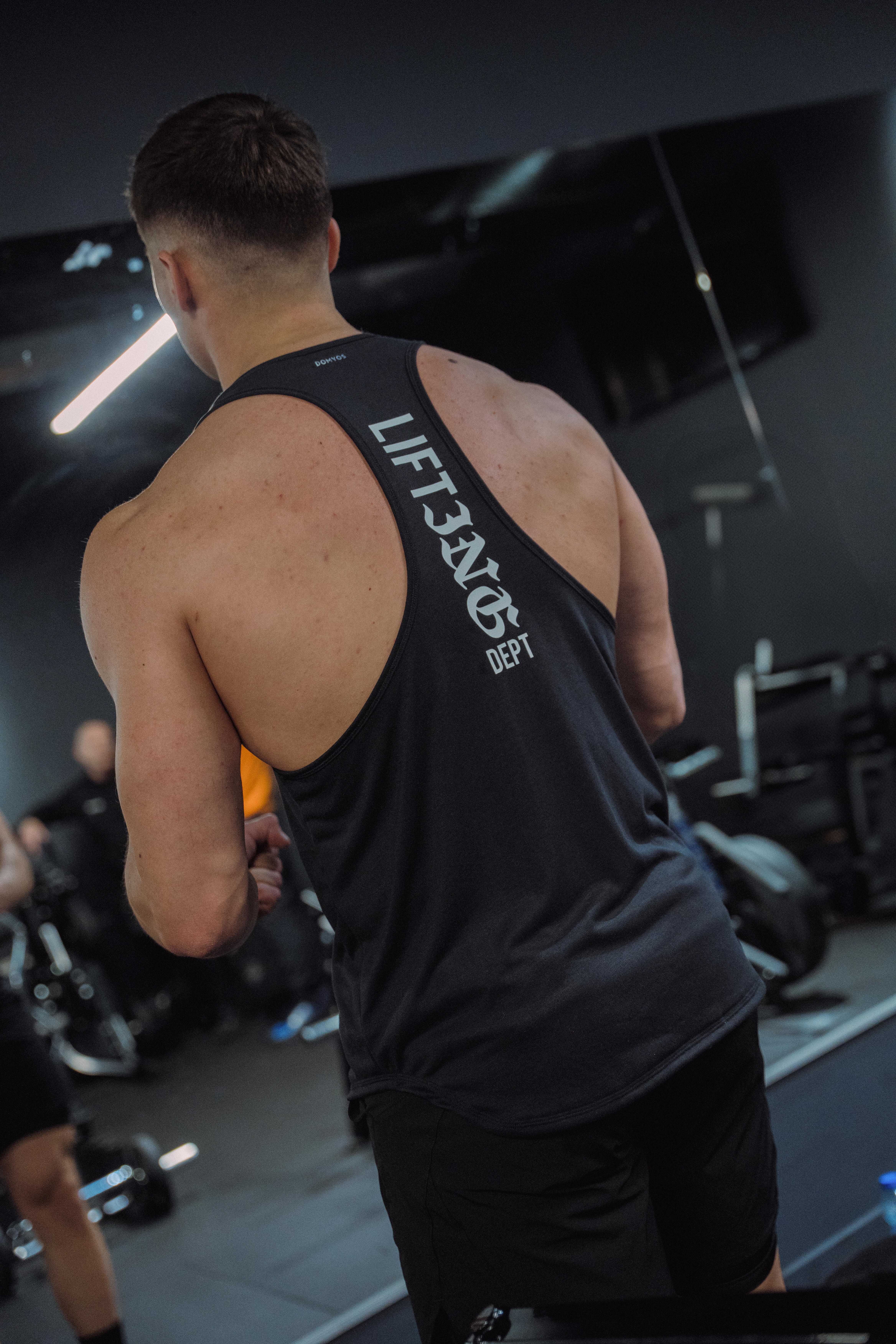 Men's Racerback Weight Training Tank Top - DOMYOS