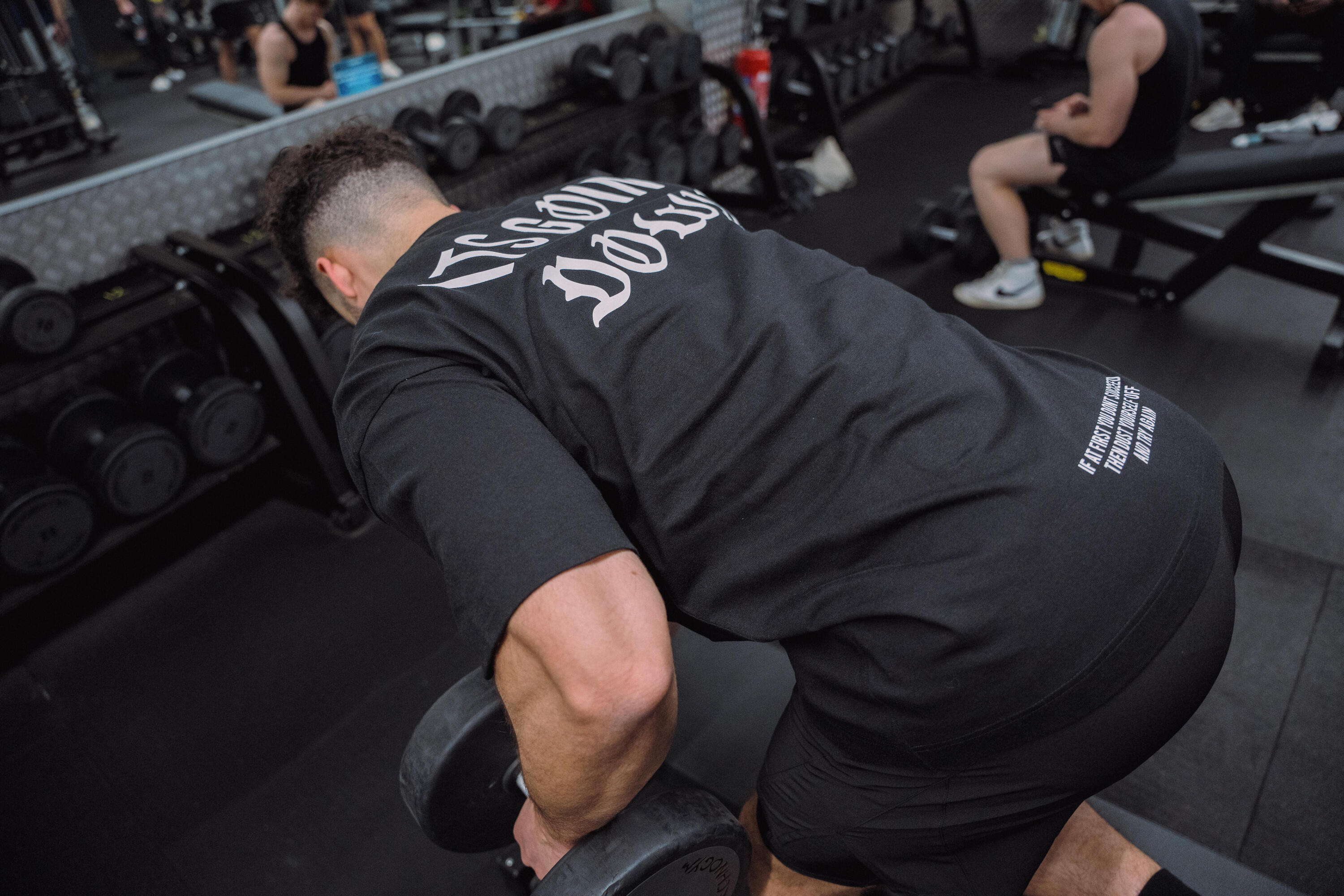 Koszulka z krótkim rękawem męska Domyos Gym & Pilates 11/17