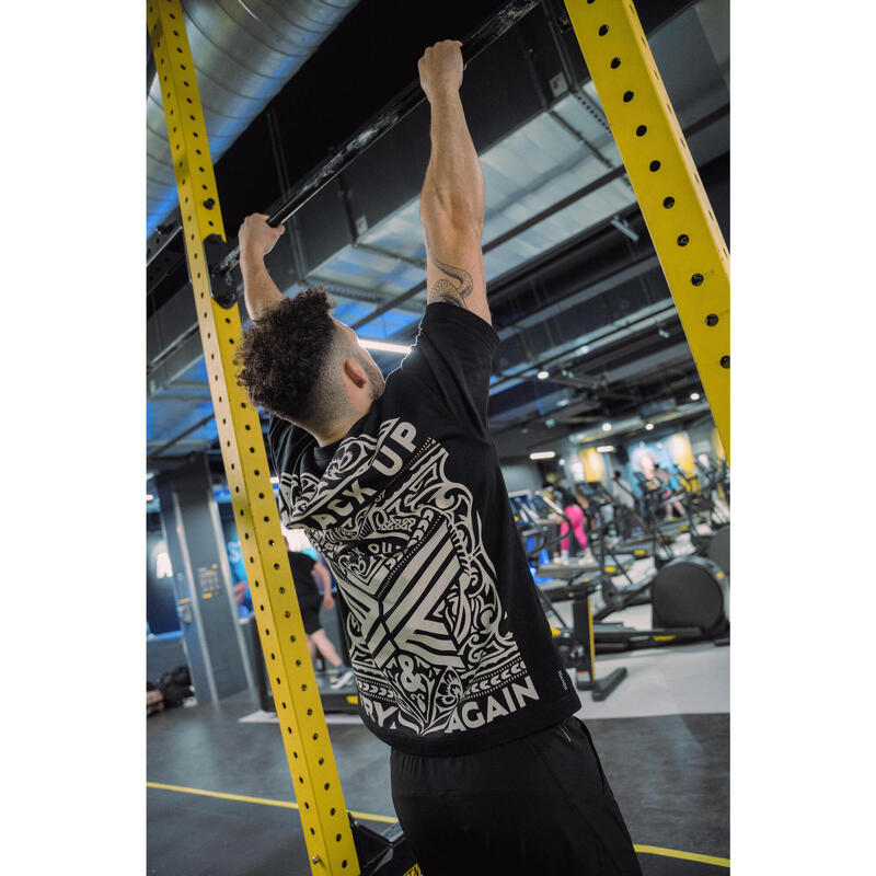 Pánské fitness tričko volné