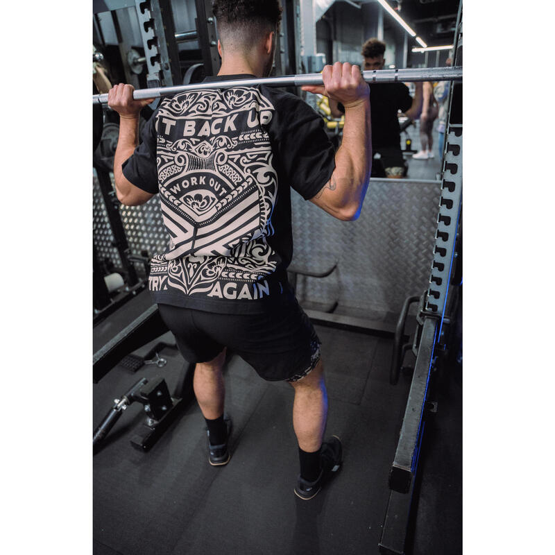 Pánské fitness tričko volné