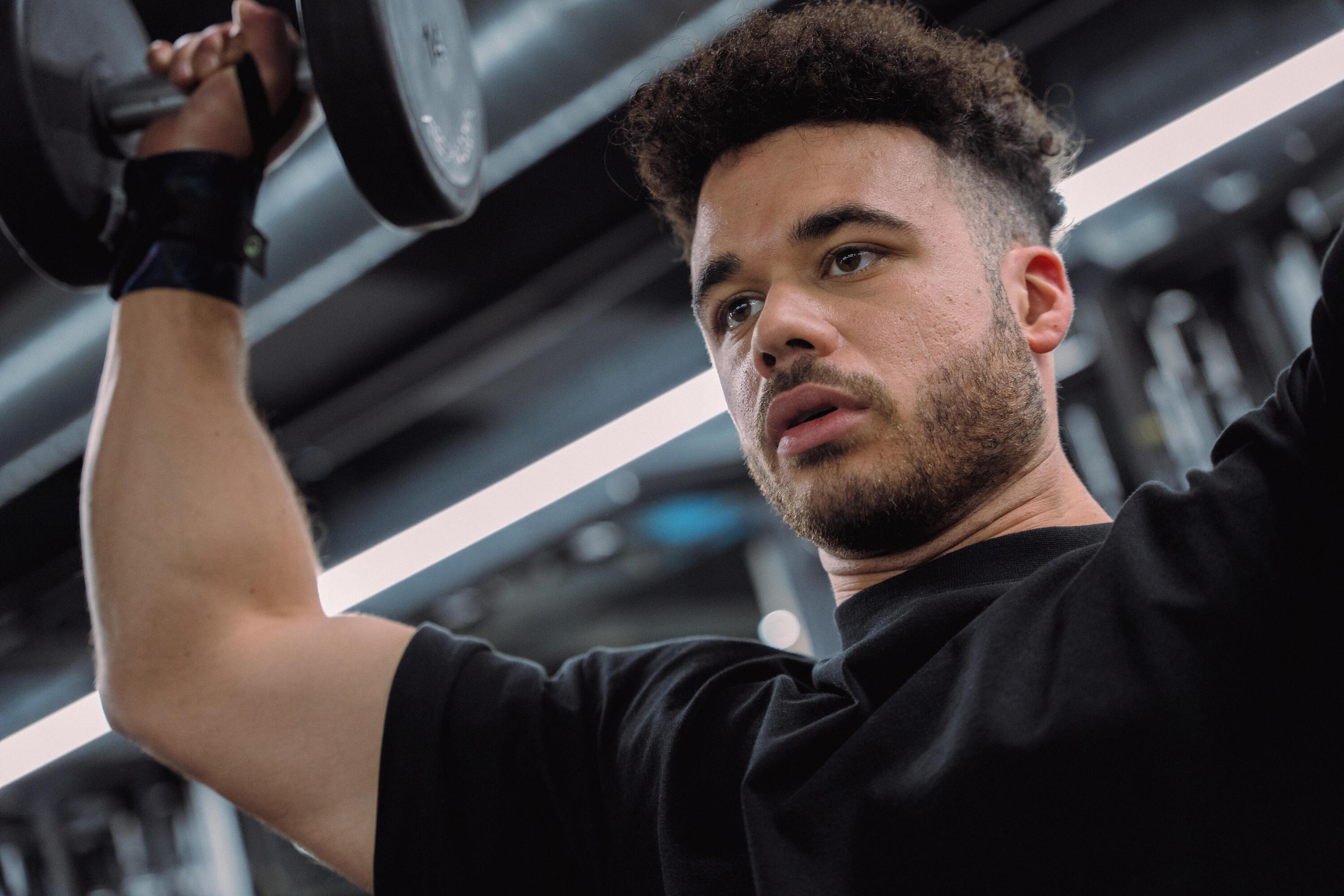 Koszulka z krótkim rękawem męska Domyos Gym & Pilates 14/15