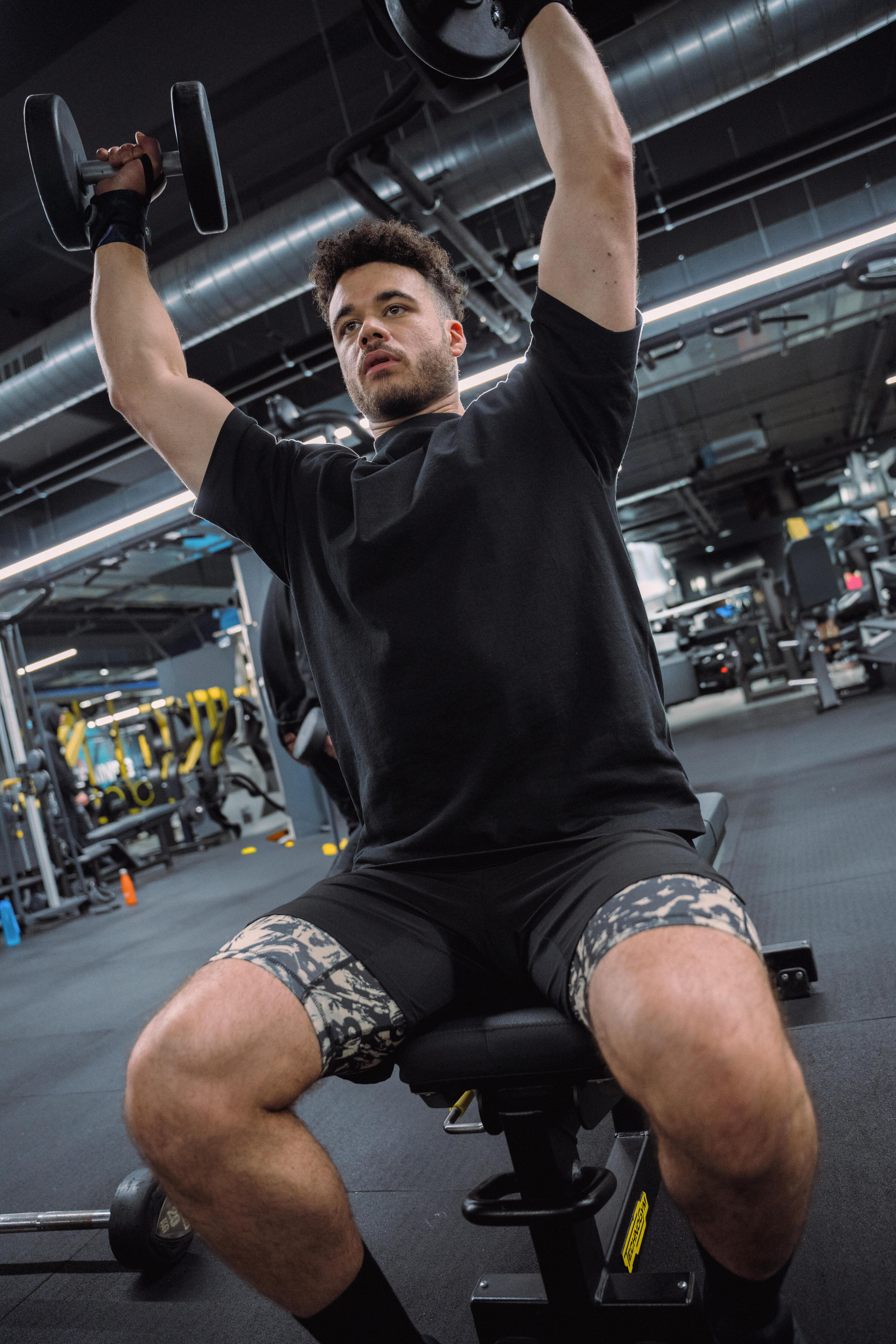 Koszulka z krótkim rękawem męska Domyos Gym & Pilates 13/15