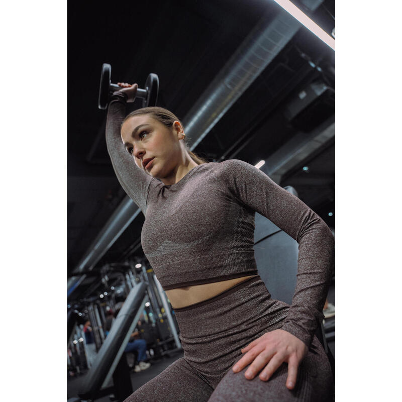 Dámské fitness tílko bezešvé
