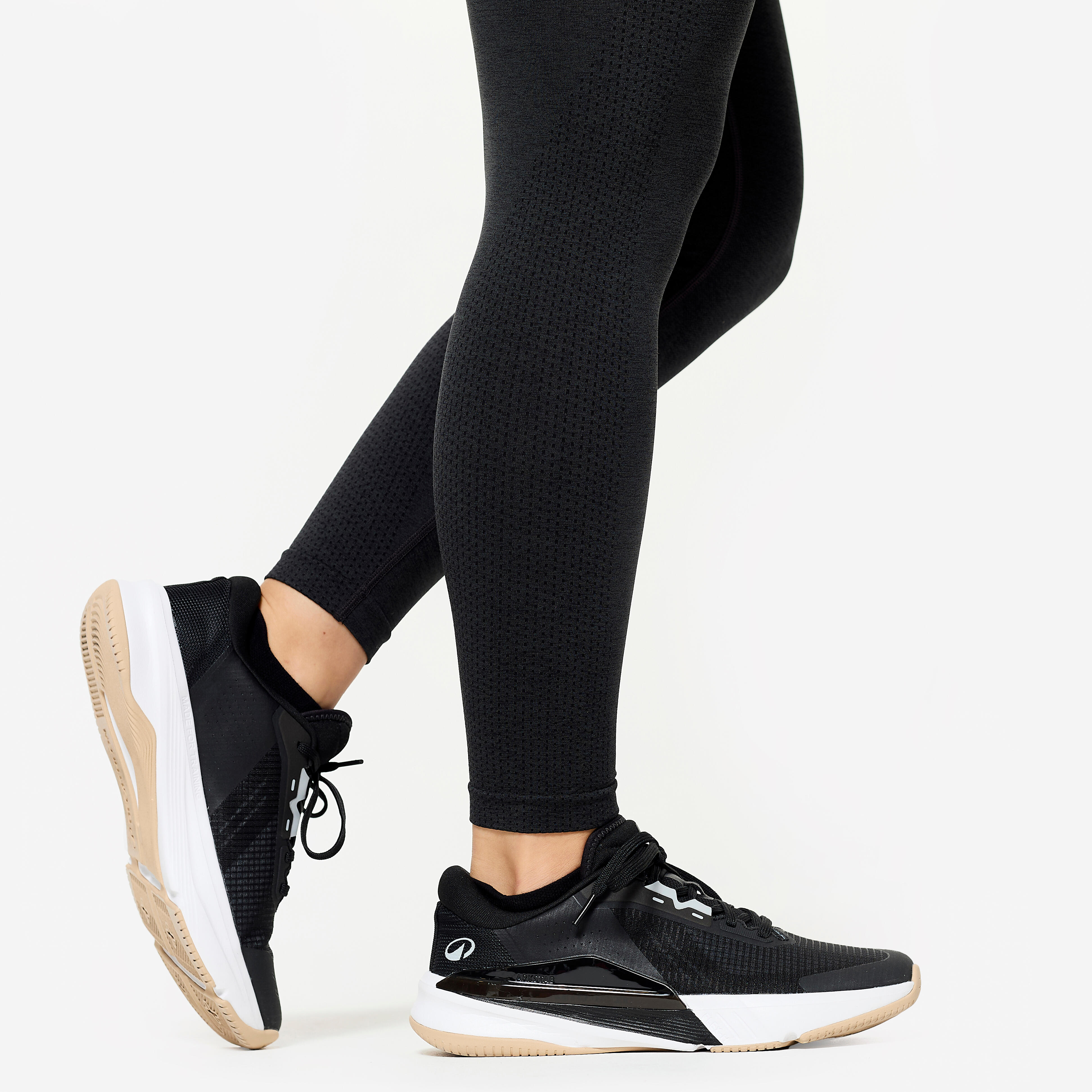 Women's Seamless Weight Training Leggings - DOMYOS