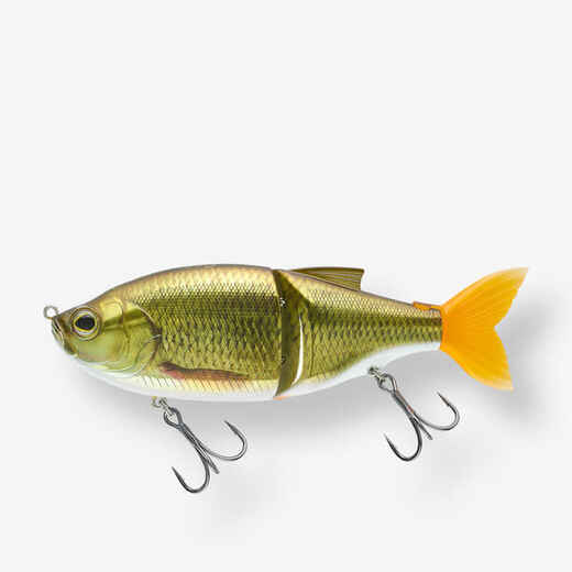 
      Predator fishing lure swim bait GLIDBEAST 160S gold
  