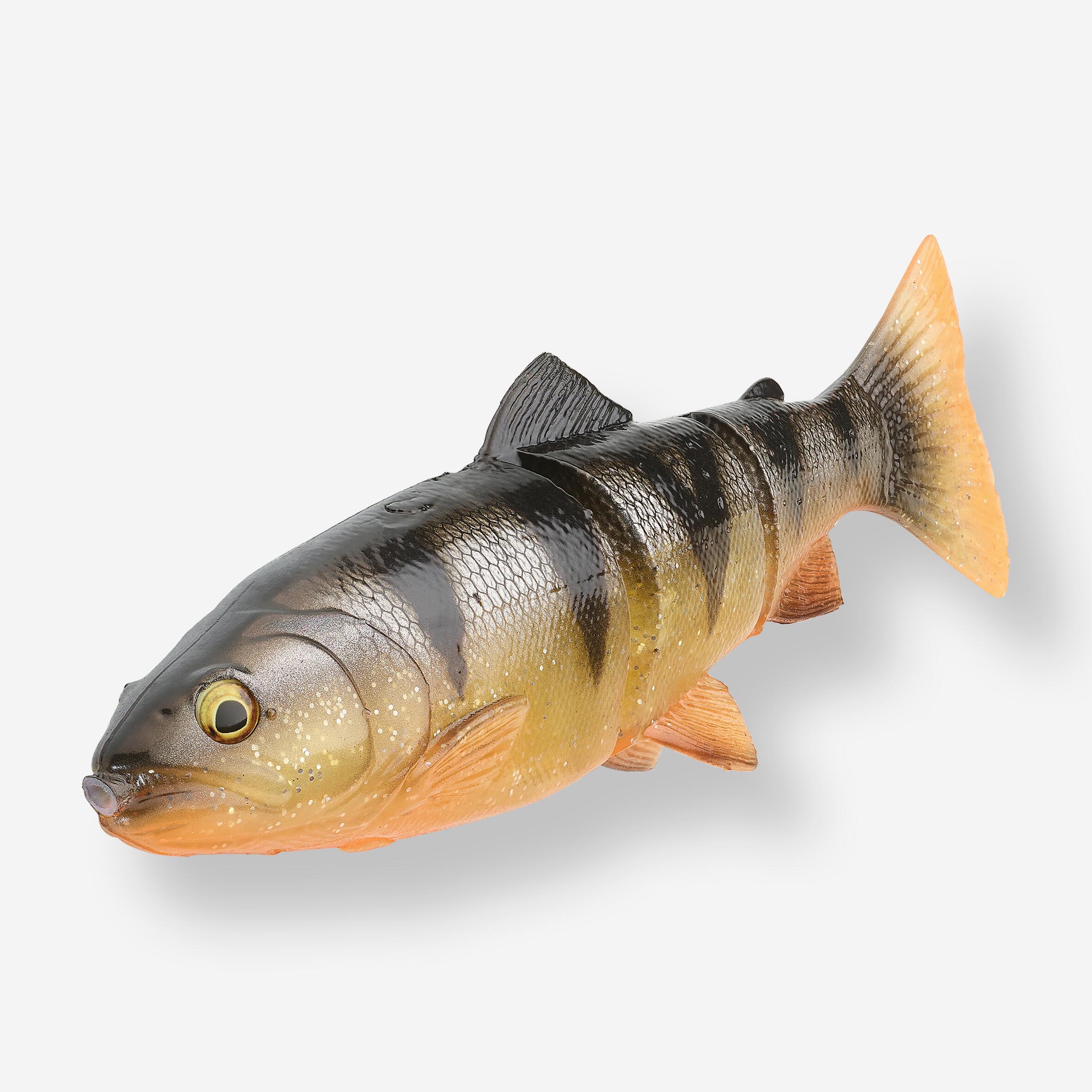 Artificiale morbido swimbait 4D LINE THRU TROUT 15cm persico Esclusiva Decathlon 2/2