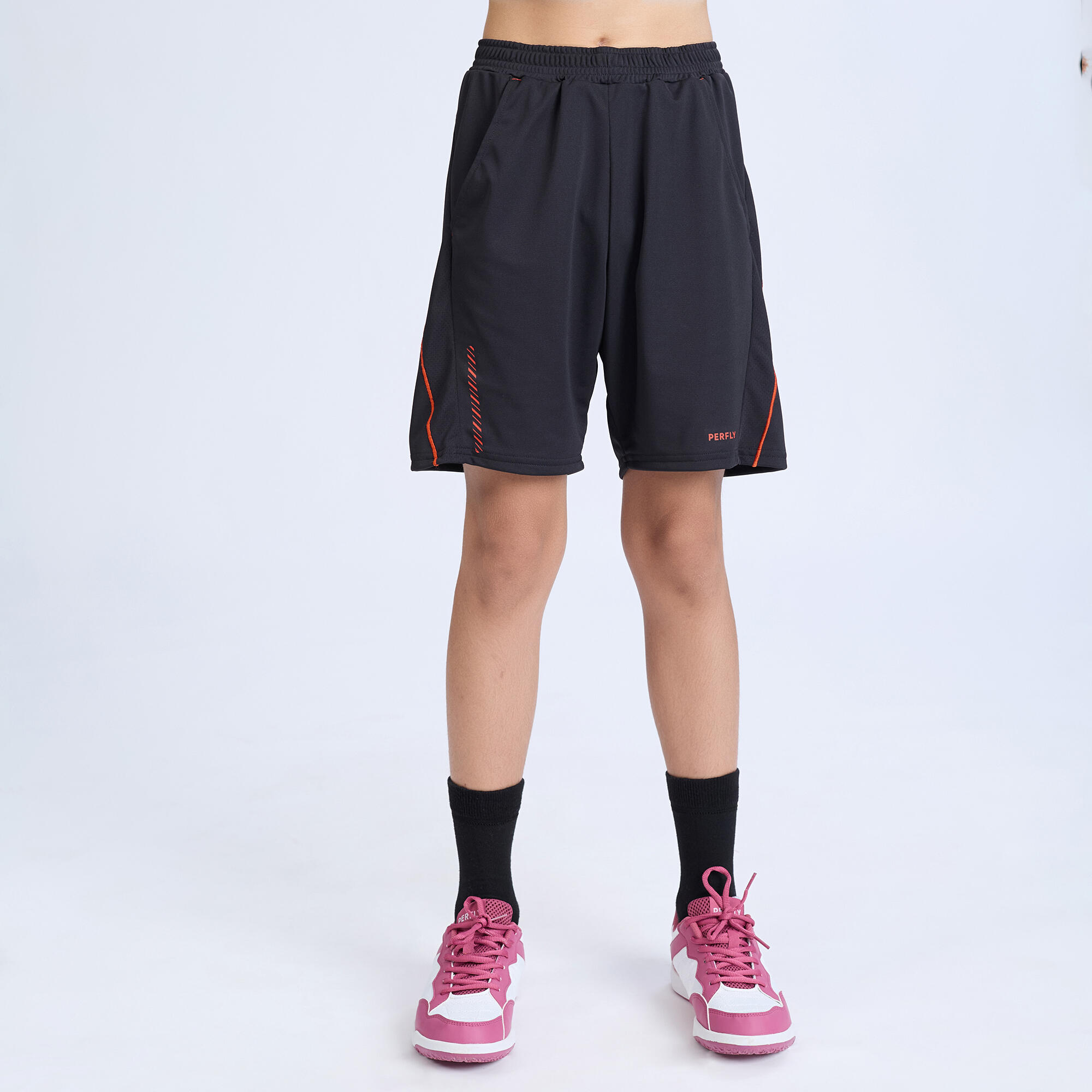 Kids Badminton Shorts 530 Black