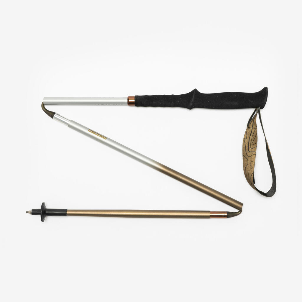 KIPRUN 500 Aluminium 3-Section Folding Trail Running Poles