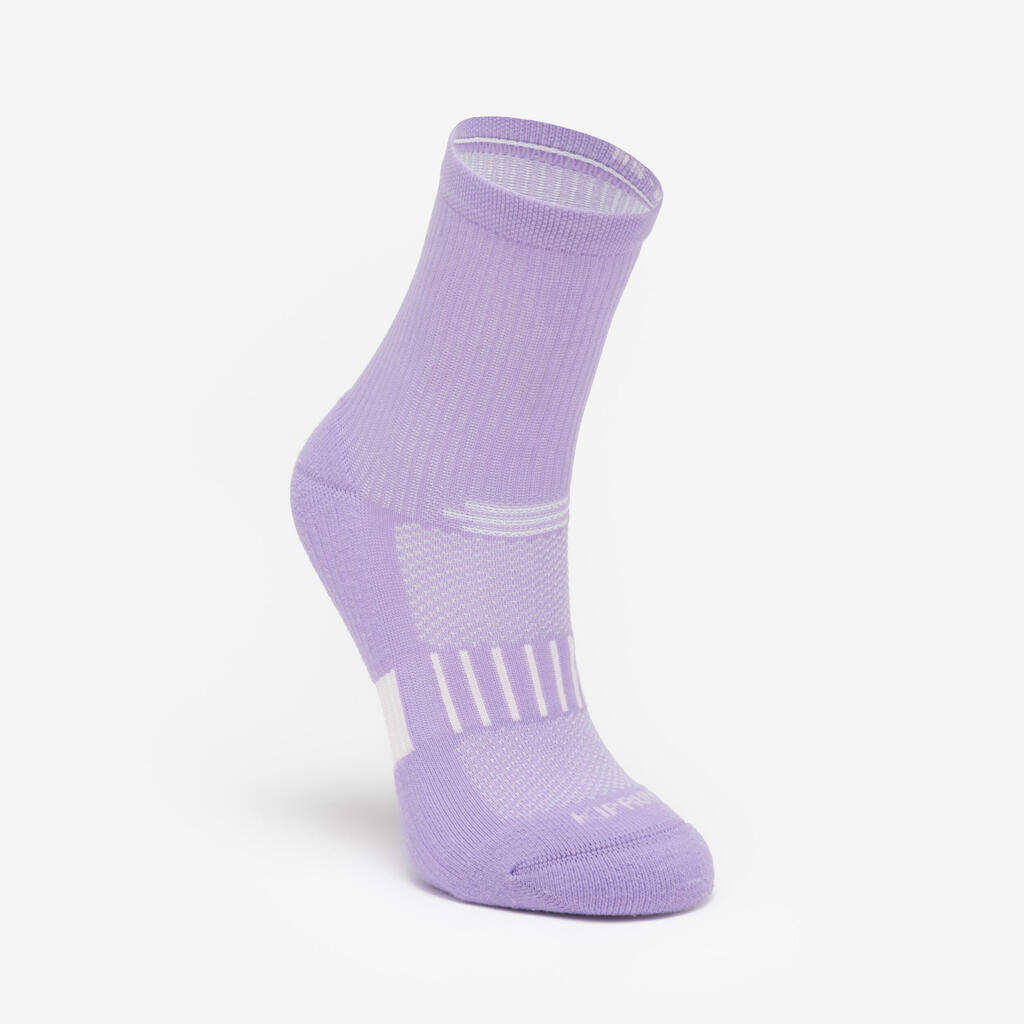 Teget dečje čarape za trčanje COMFORT KIPRUN 500 MID