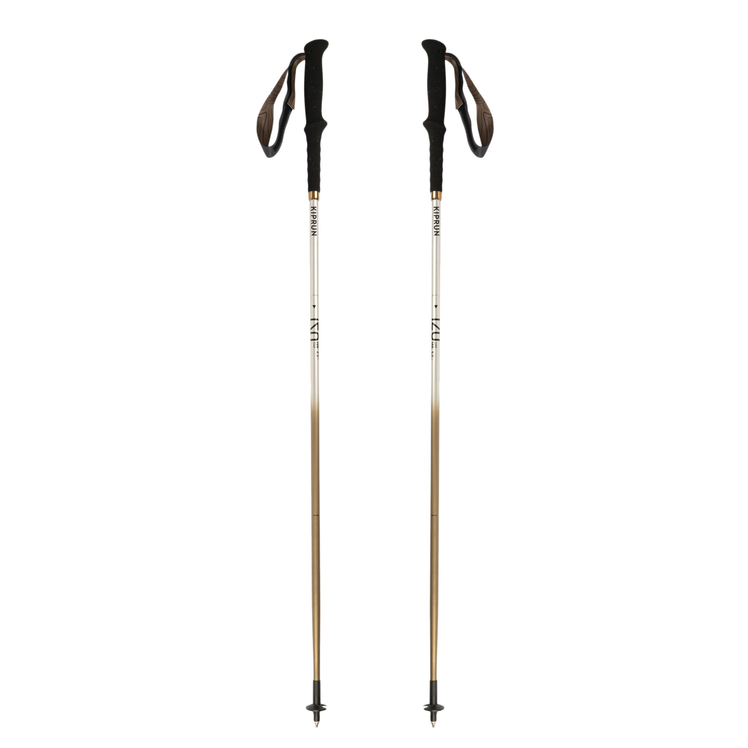 OPVOUWBARE TRAILSTOKKEN 500 ALUMINIUM 3 DELEN 3/9