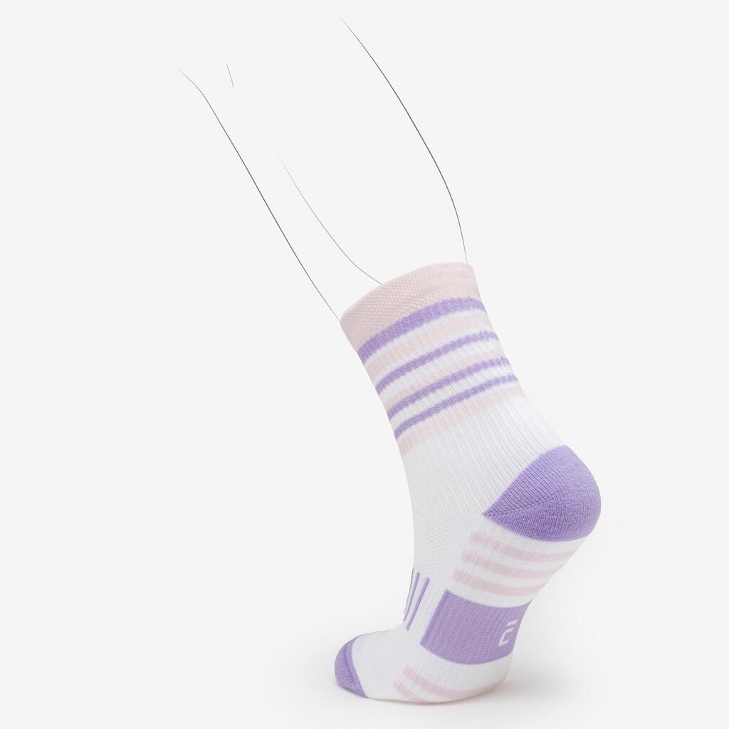 Teget dečje čarape za trčanje COMFORT KIPRUN 500 MID