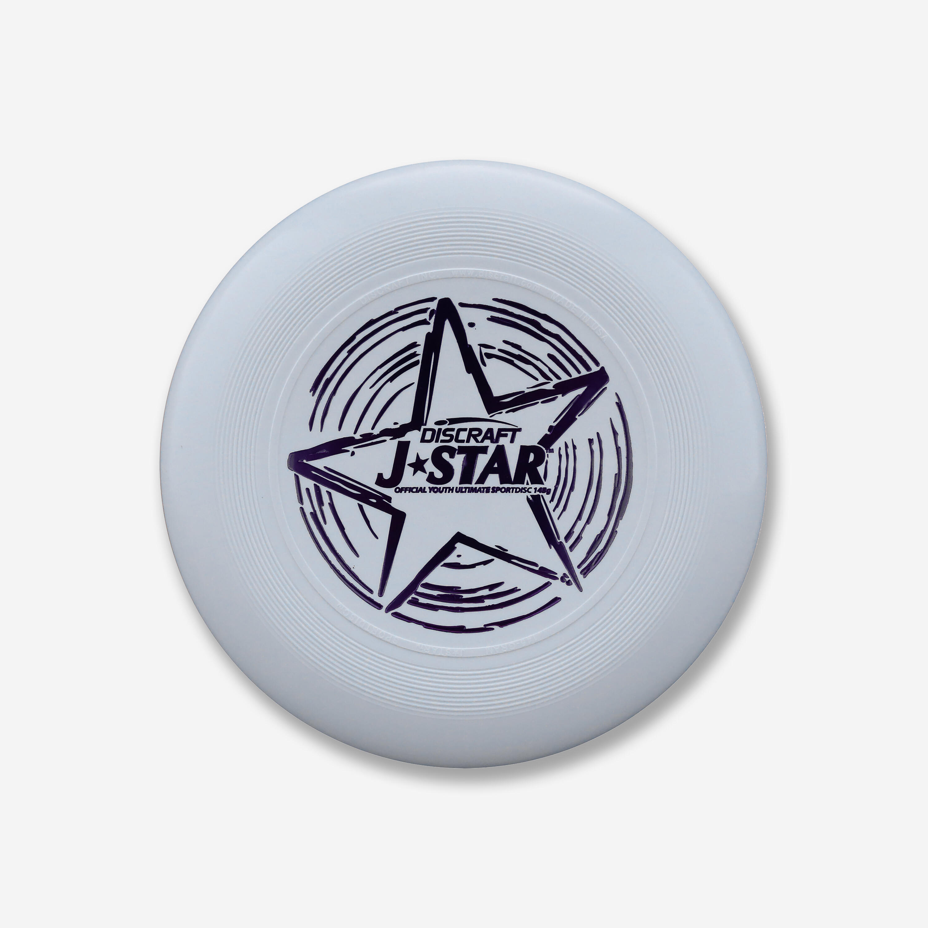 Disc d145 ultimate copii, din plastic, subțire alb