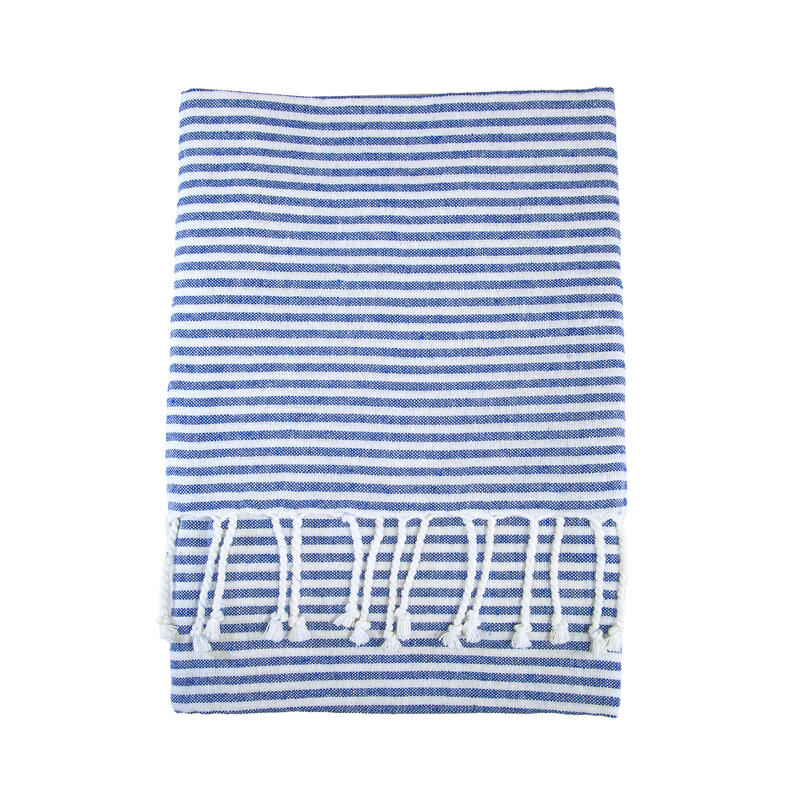 Ręcznik plażowy FOUTA 2600F STRIPES NAVY 90X170cm
