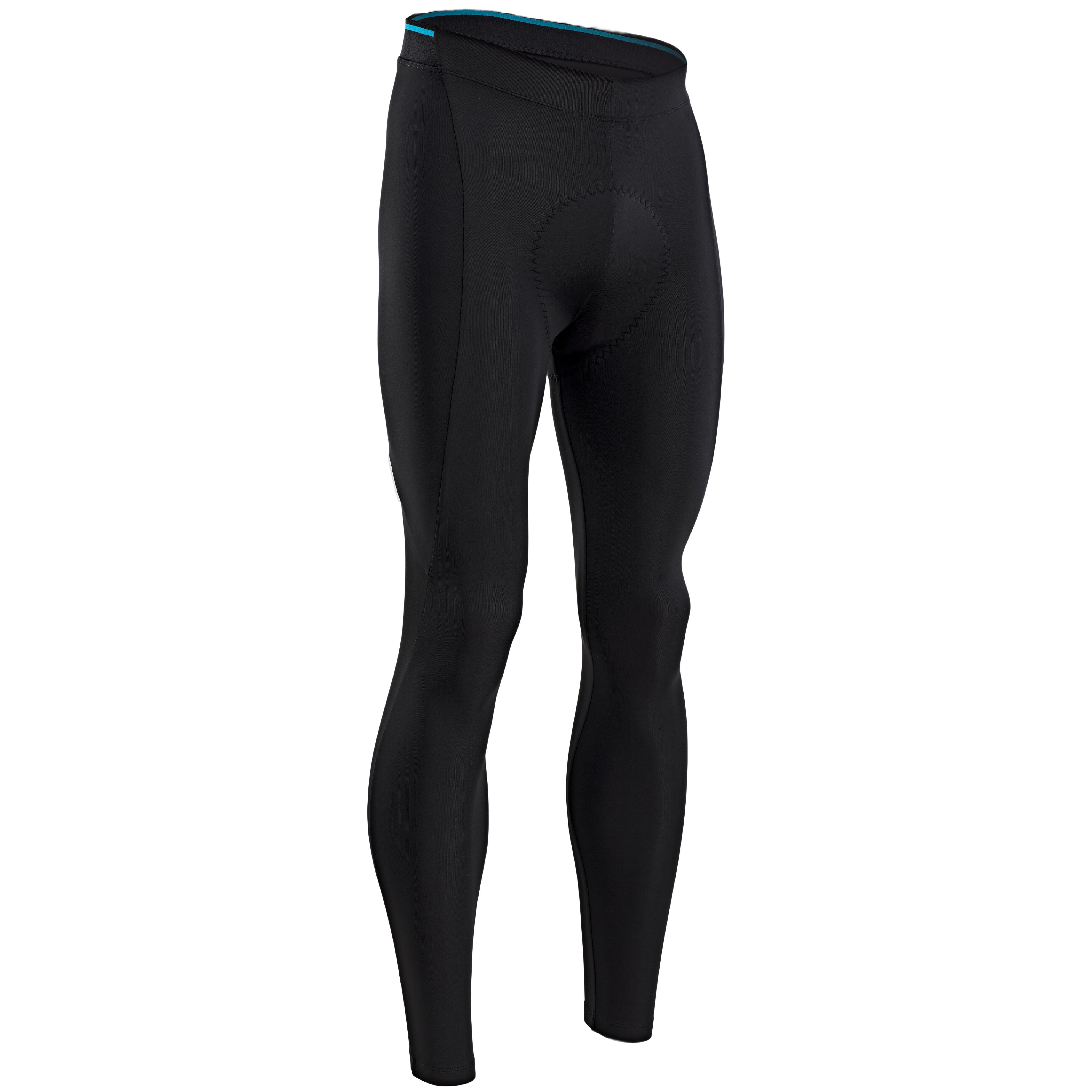 Decathlon UK VAN RYSEL Men's Spring / Autumn Cycling Tights Rc100 | FREE Click & Collect at Stores and Asda. 365 Days return available.