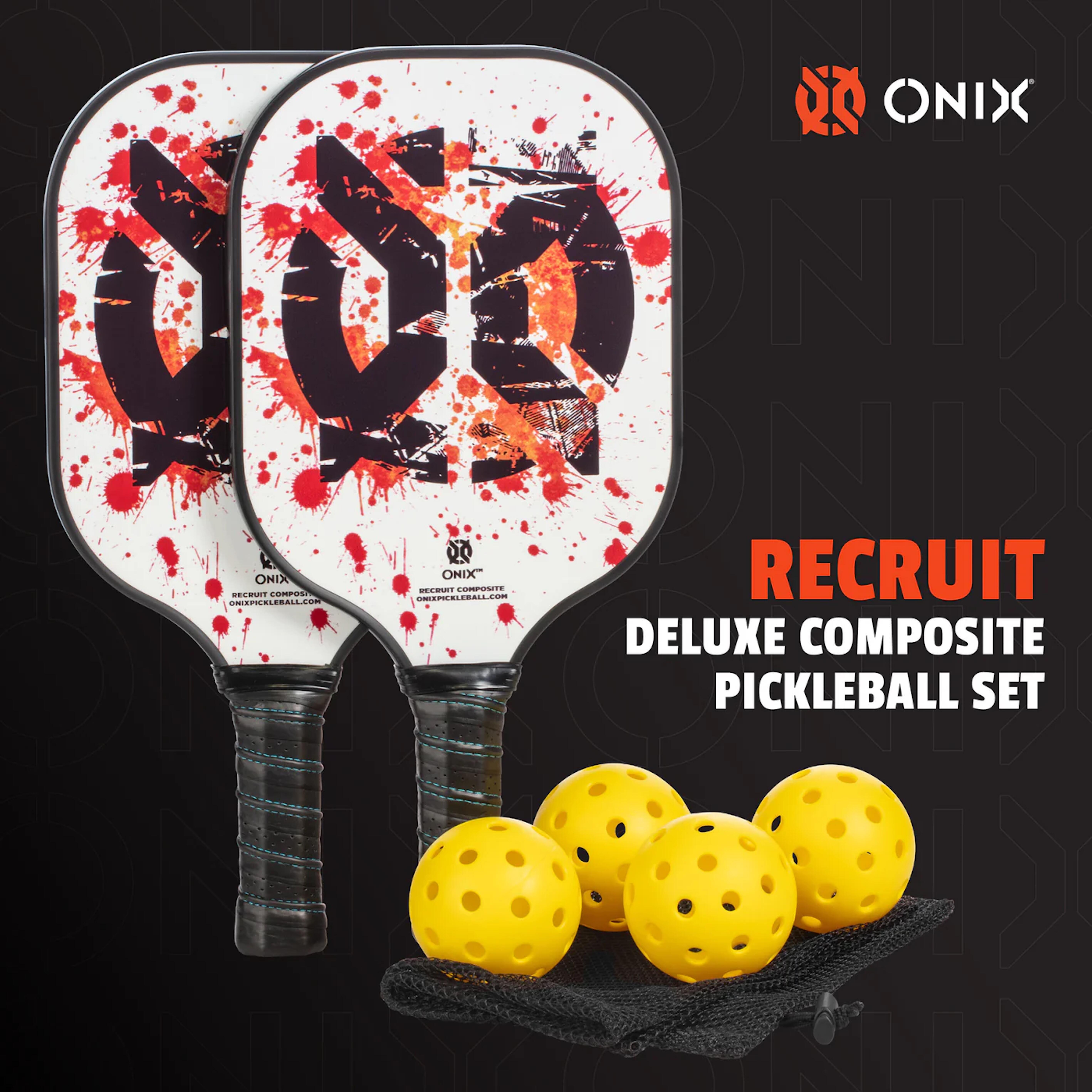 Ensemble de pickleball Recruit Composite - ONIX
