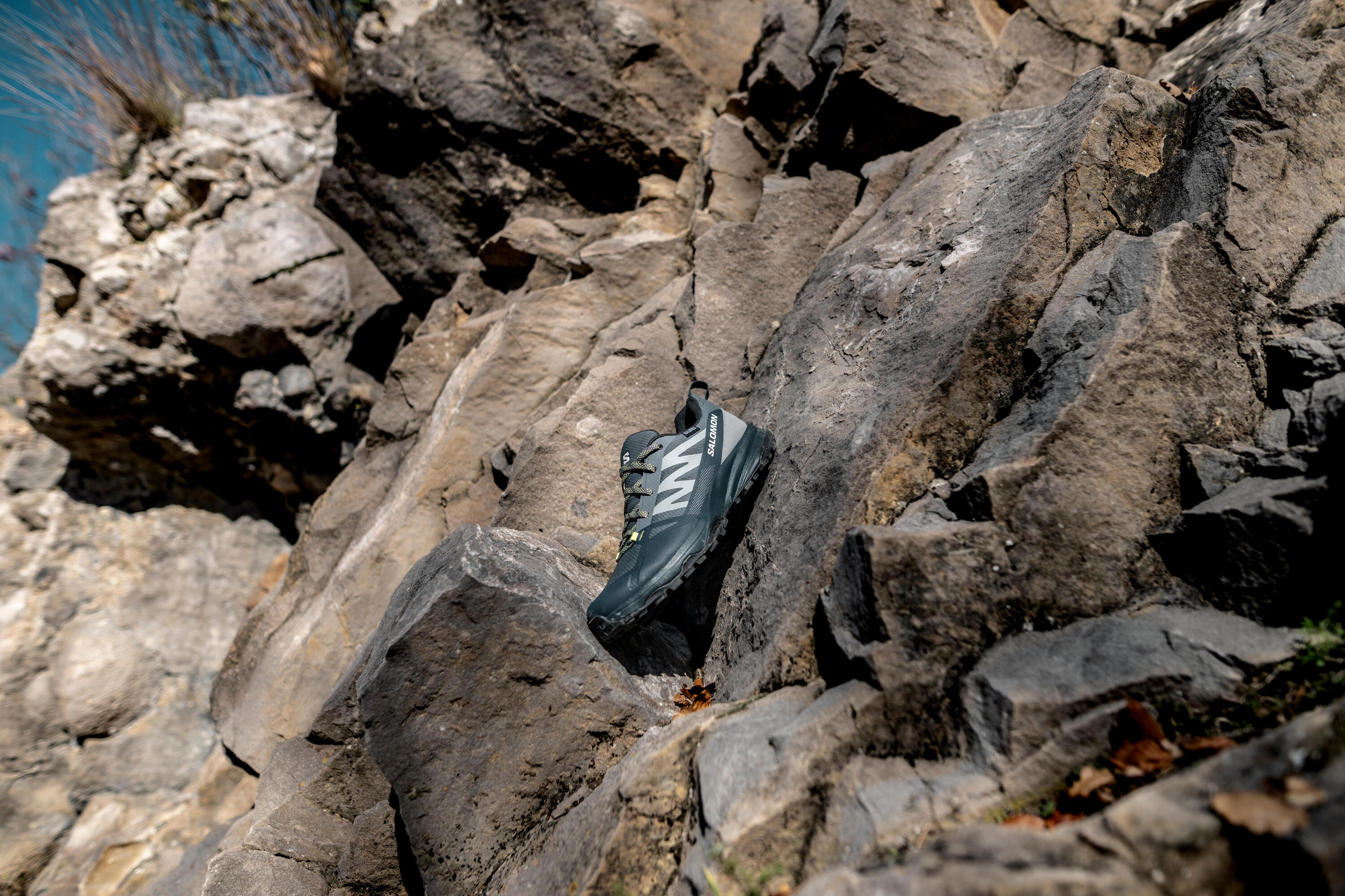 Chaussures imperméables de randonnée montagne homme, Salomon Saliba 9/9