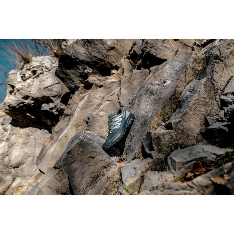 Chaussures imperméables de randonnée montagne homme, Salomon Saliba